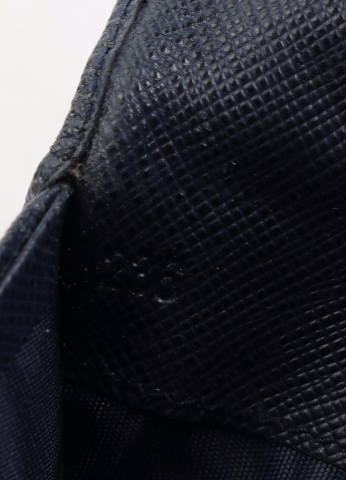 Prada Triangle Logo Flap Wallet in Saffiano Leather