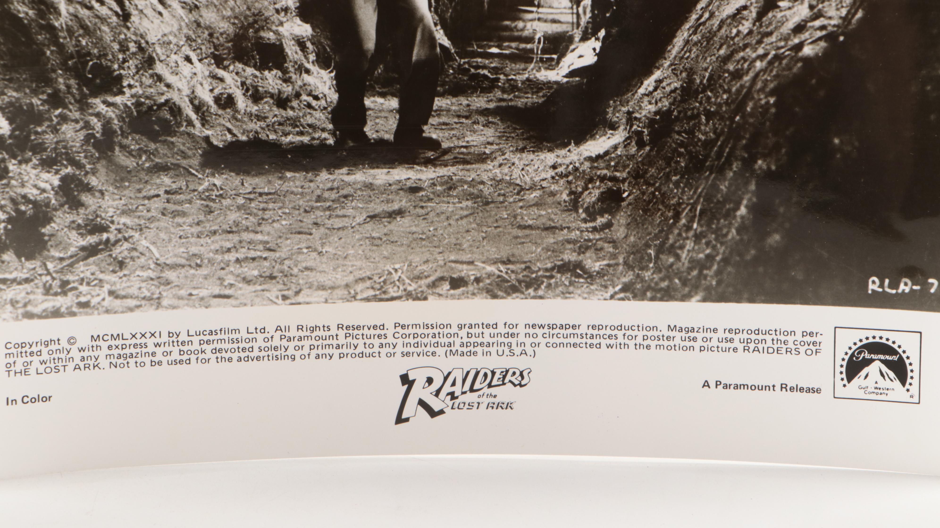 "Raiders of the Lost Ark" Paramount Pictures Film Still