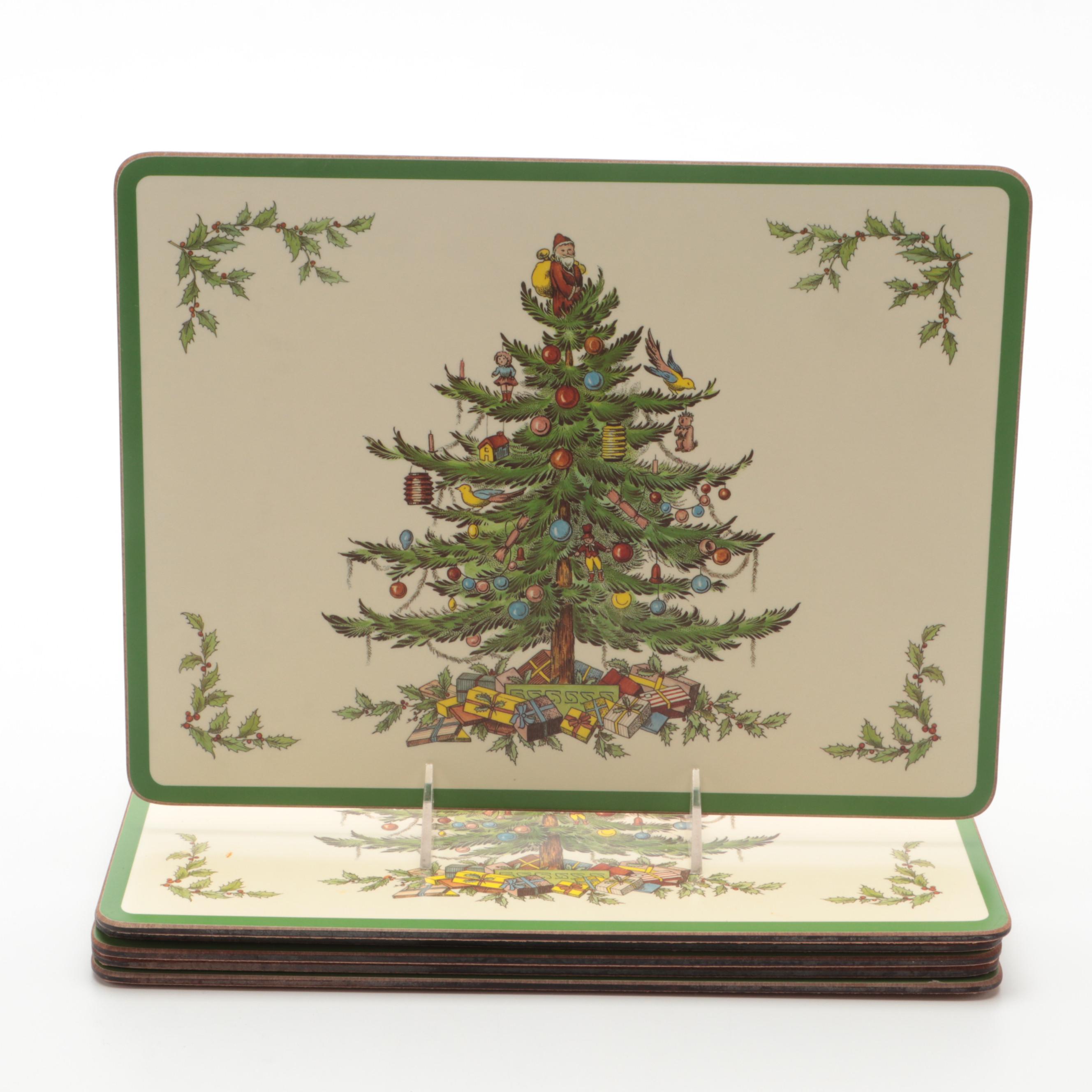 Spode "Christmas Tree" Serveware and Table Accessories