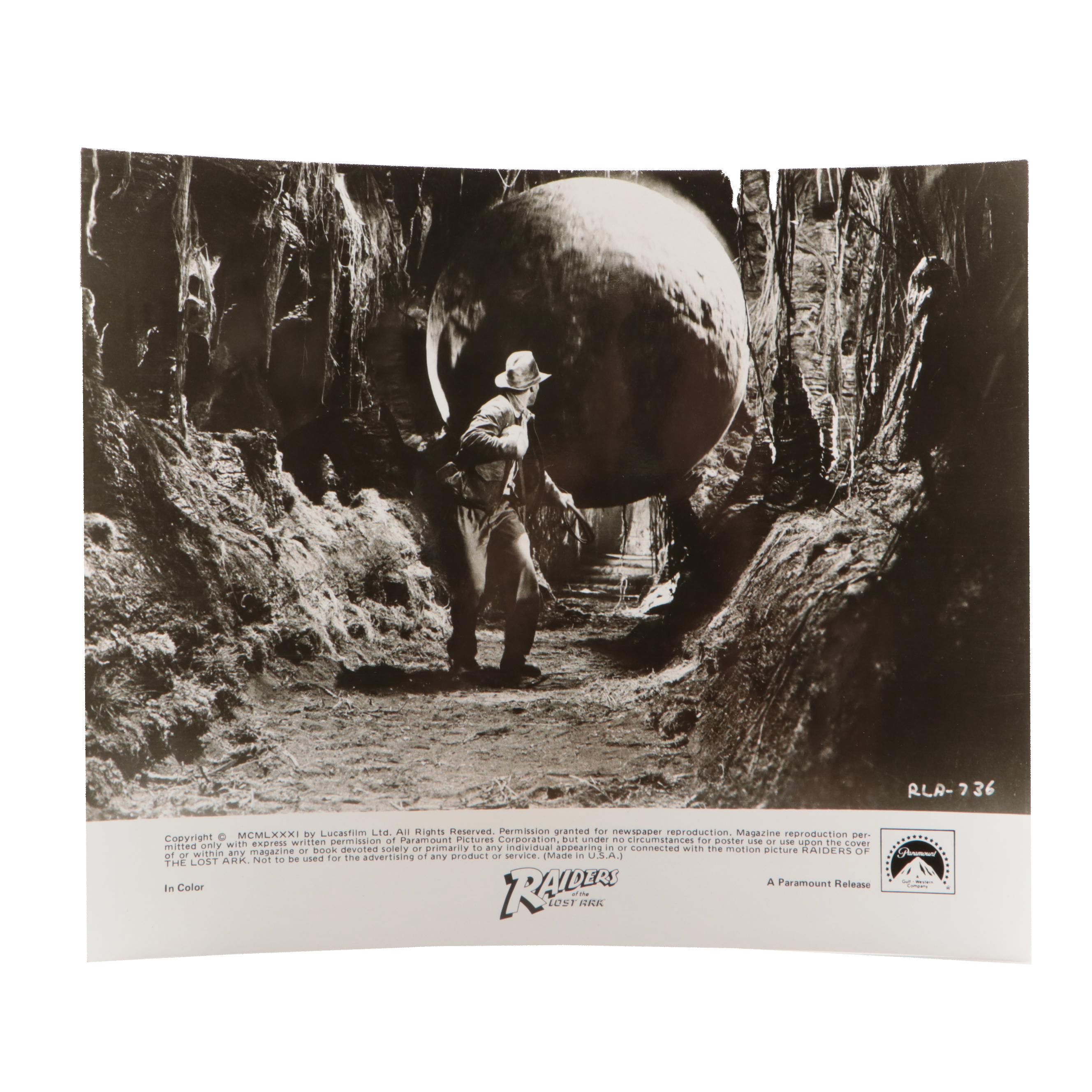 "Raiders of the Lost Ark" Paramount Pictures Film Still