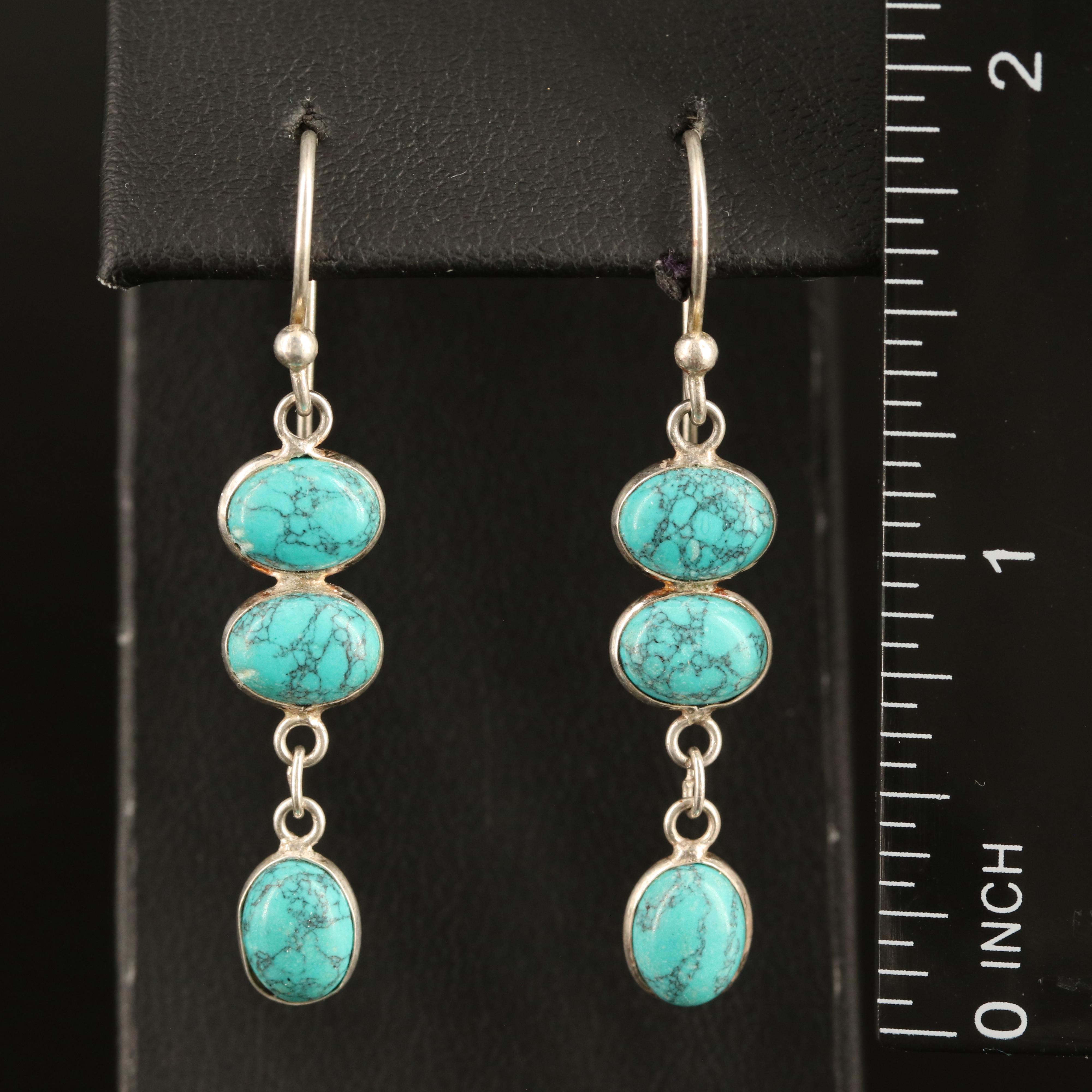 Turquoise Drop Earrings