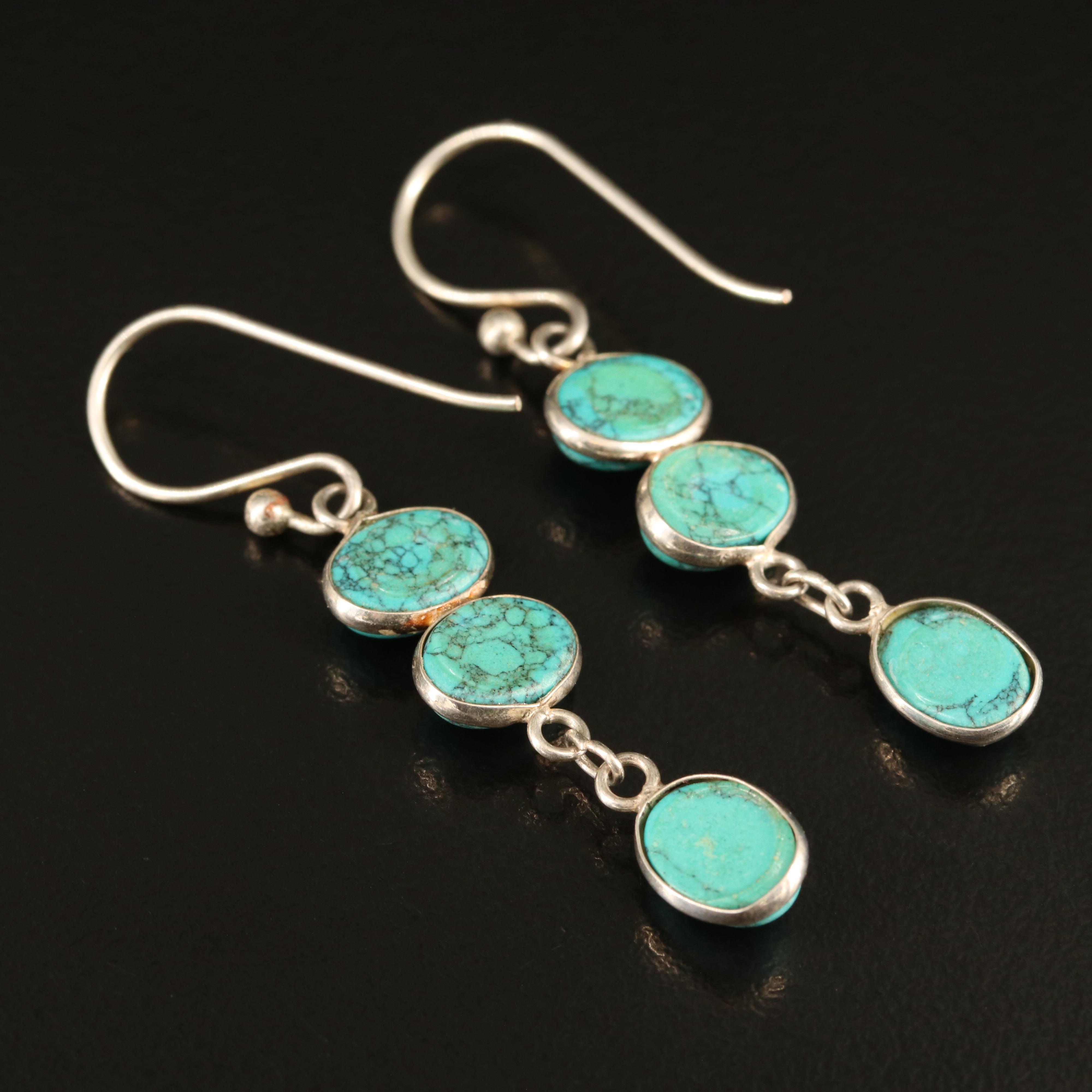 Turquoise Drop Earrings