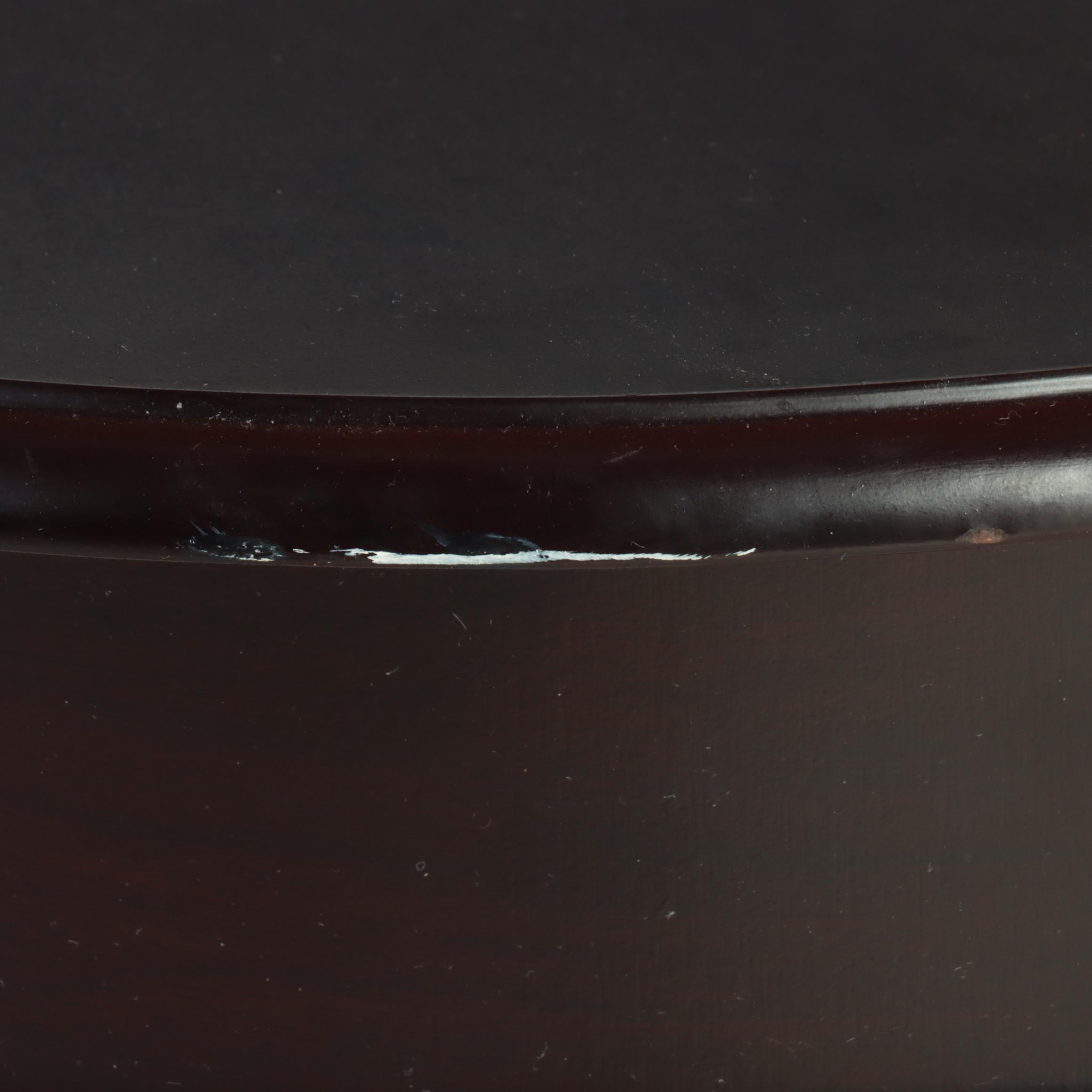 Mahogany Finish Wooden Side Table