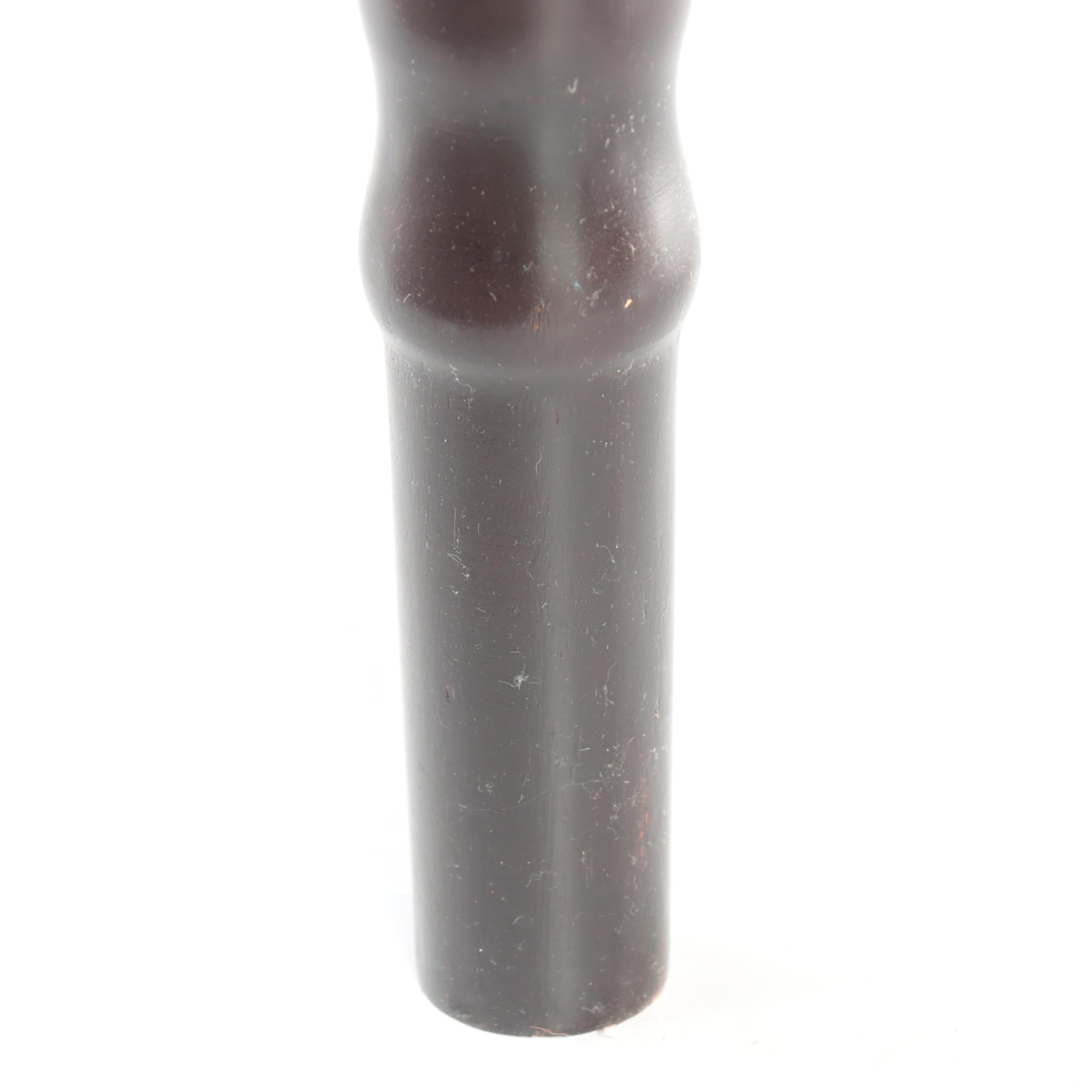 Mahogany Finish Wooden Side Table