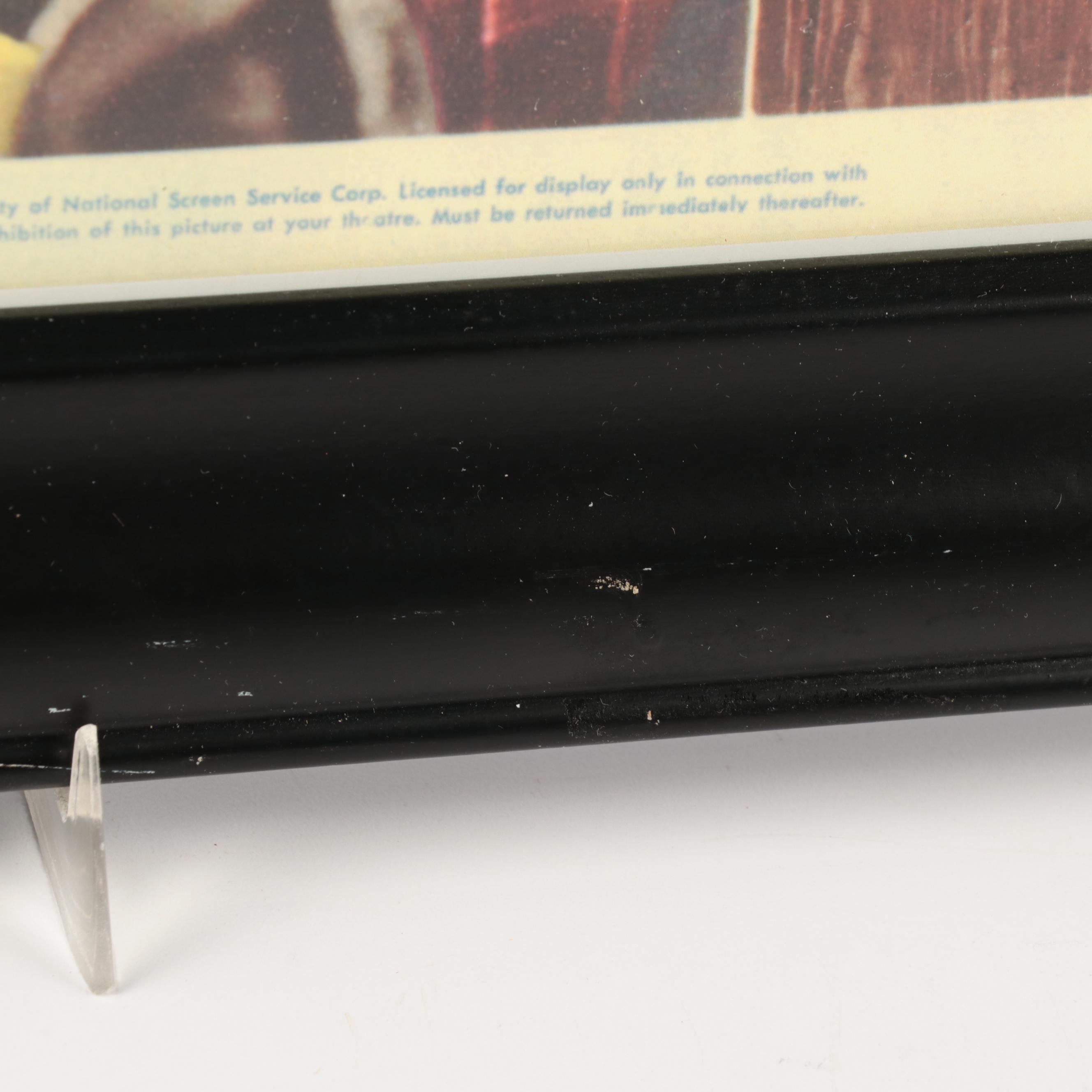 Framed "To Kill A Mocking Bird" Lobby Cards with Other Film Memorabilia