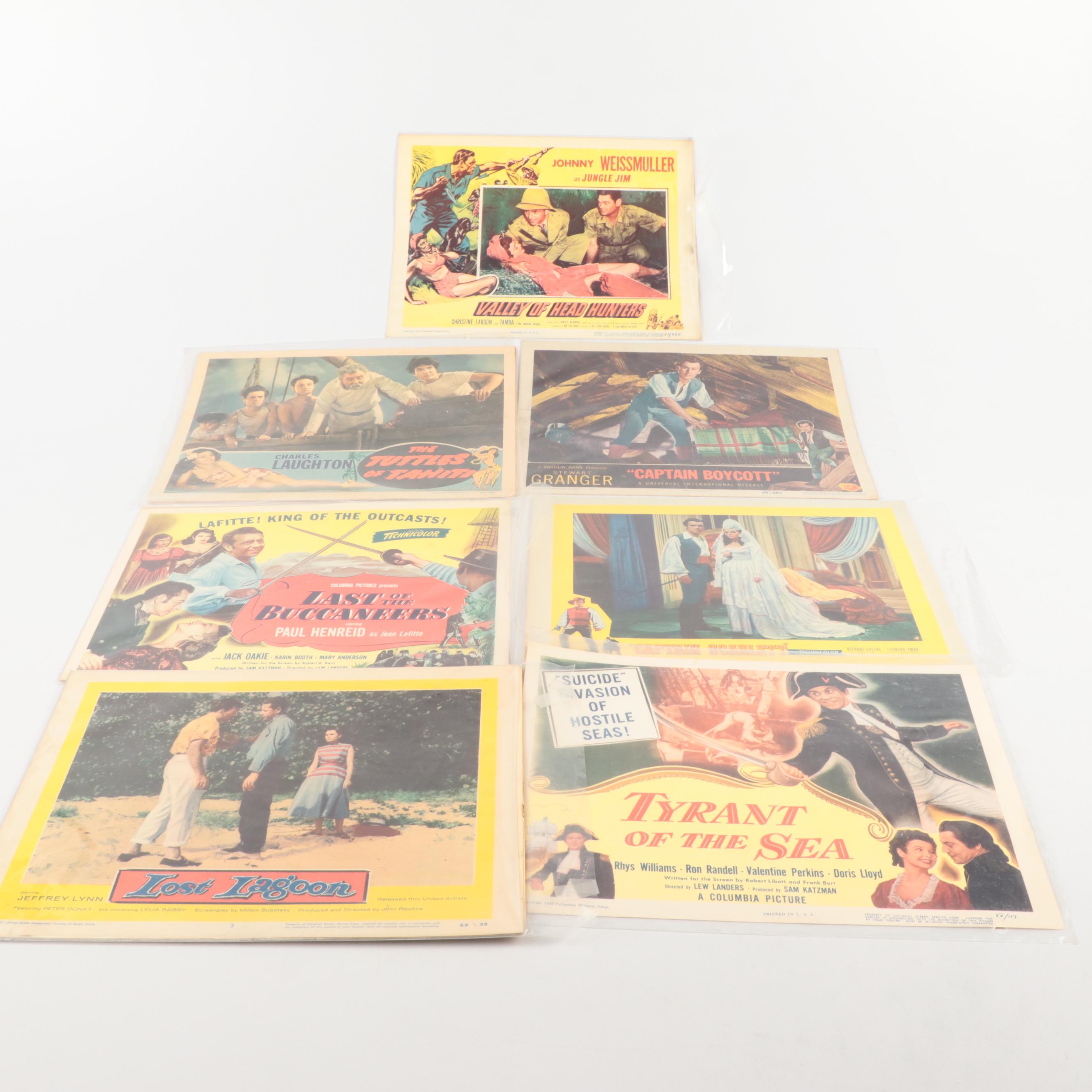 Framed "To Kill A Mocking Bird" Lobby Cards with Other Film Memorabilia