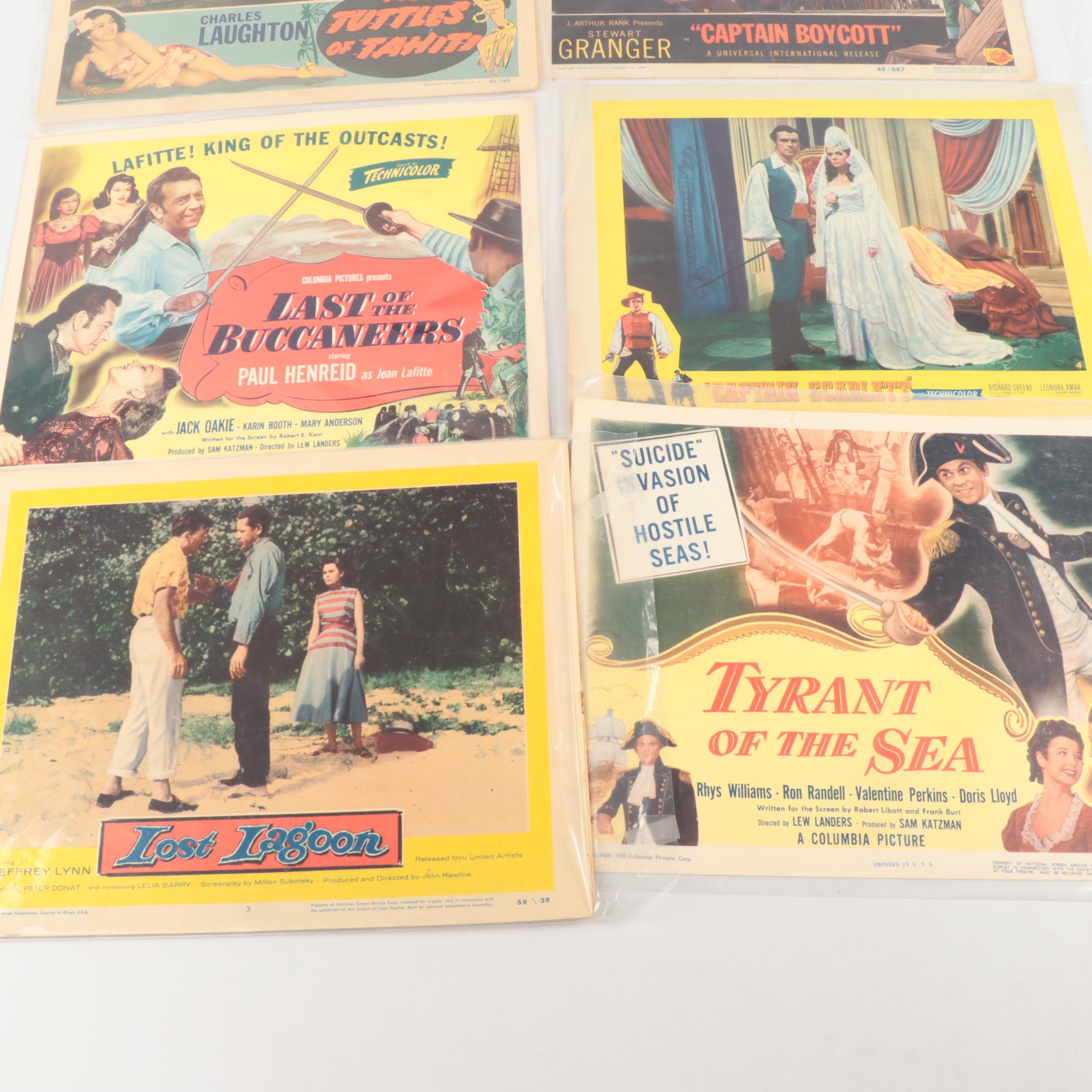 Framed "To Kill A Mocking Bird" Lobby Cards with Other Film Memorabilia