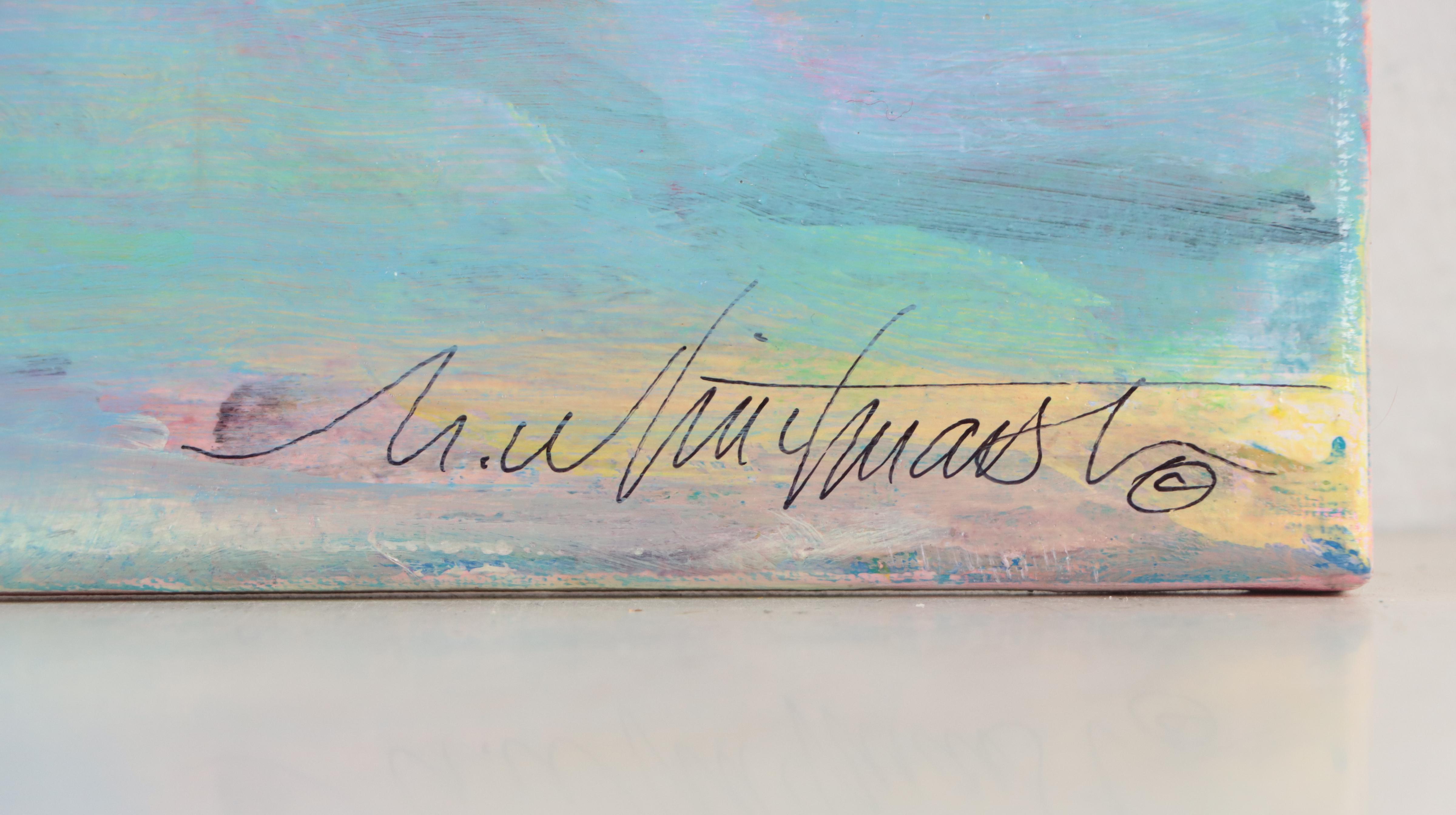 Mark Whitmarsh Acrylic Painting "Desert Rose," 2022