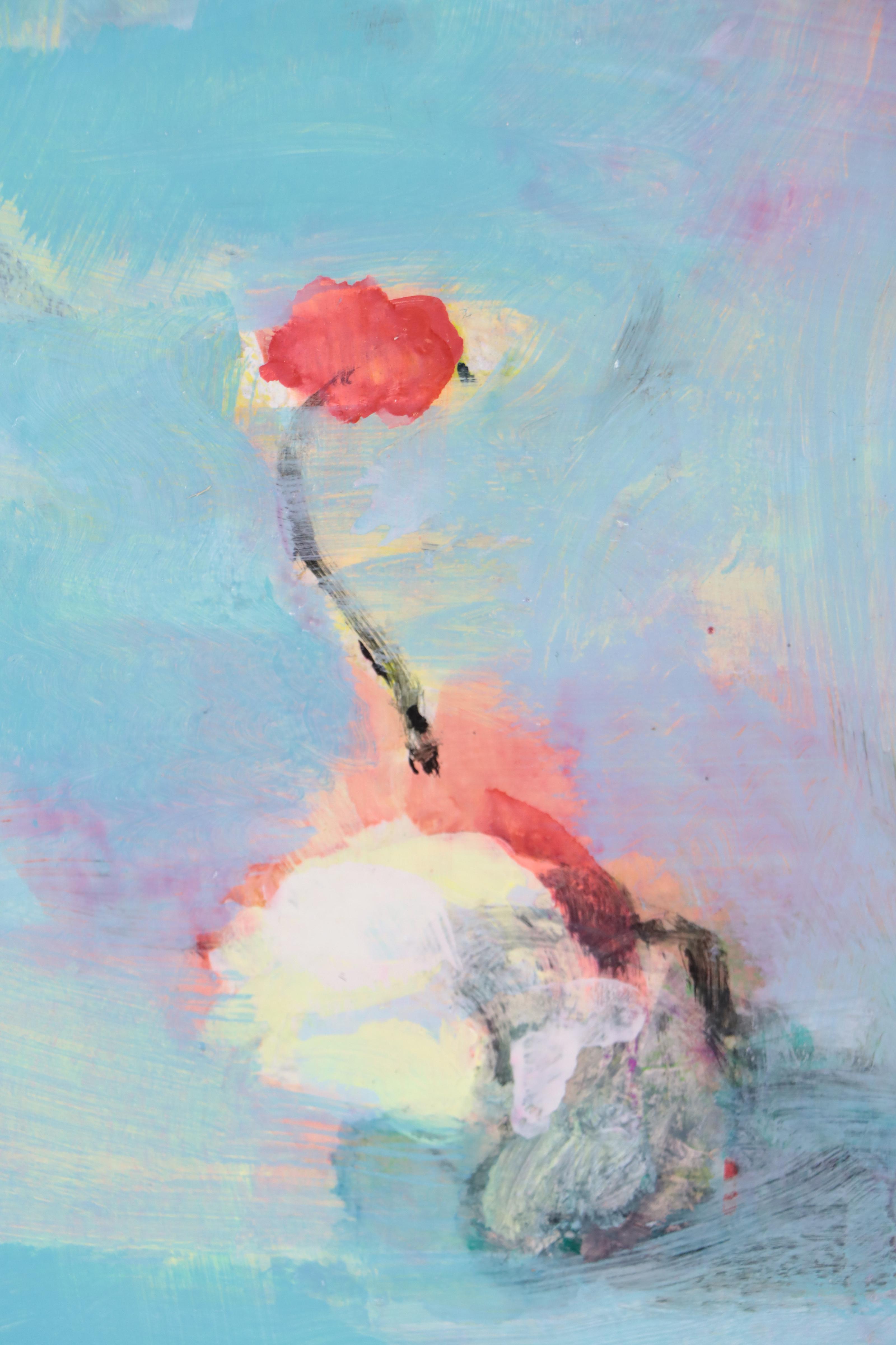 Mark Whitmarsh Acrylic Painting "Desert Rose," 2022