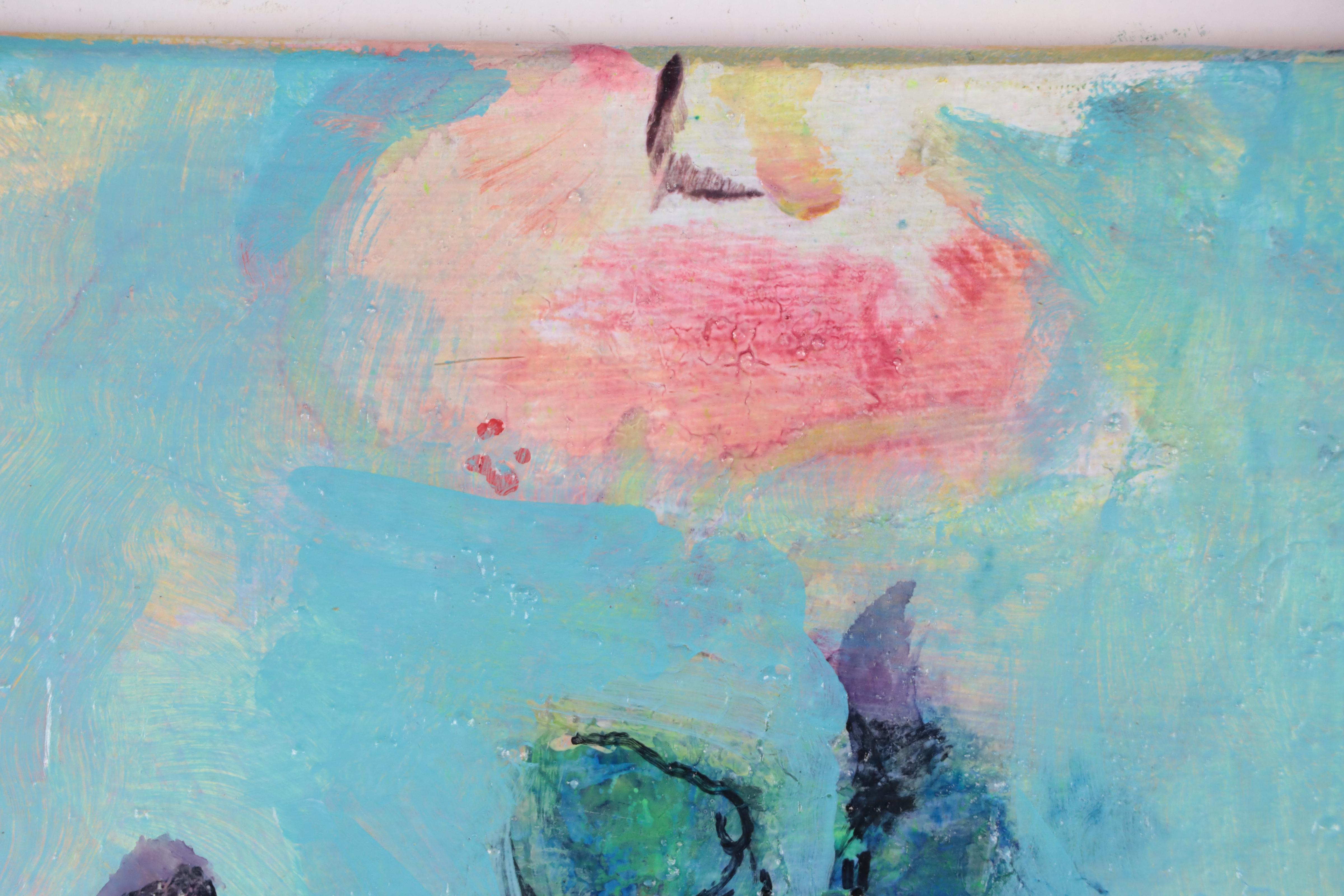 Mark Whitmarsh Acrylic Painting "Desert Rose," 2022