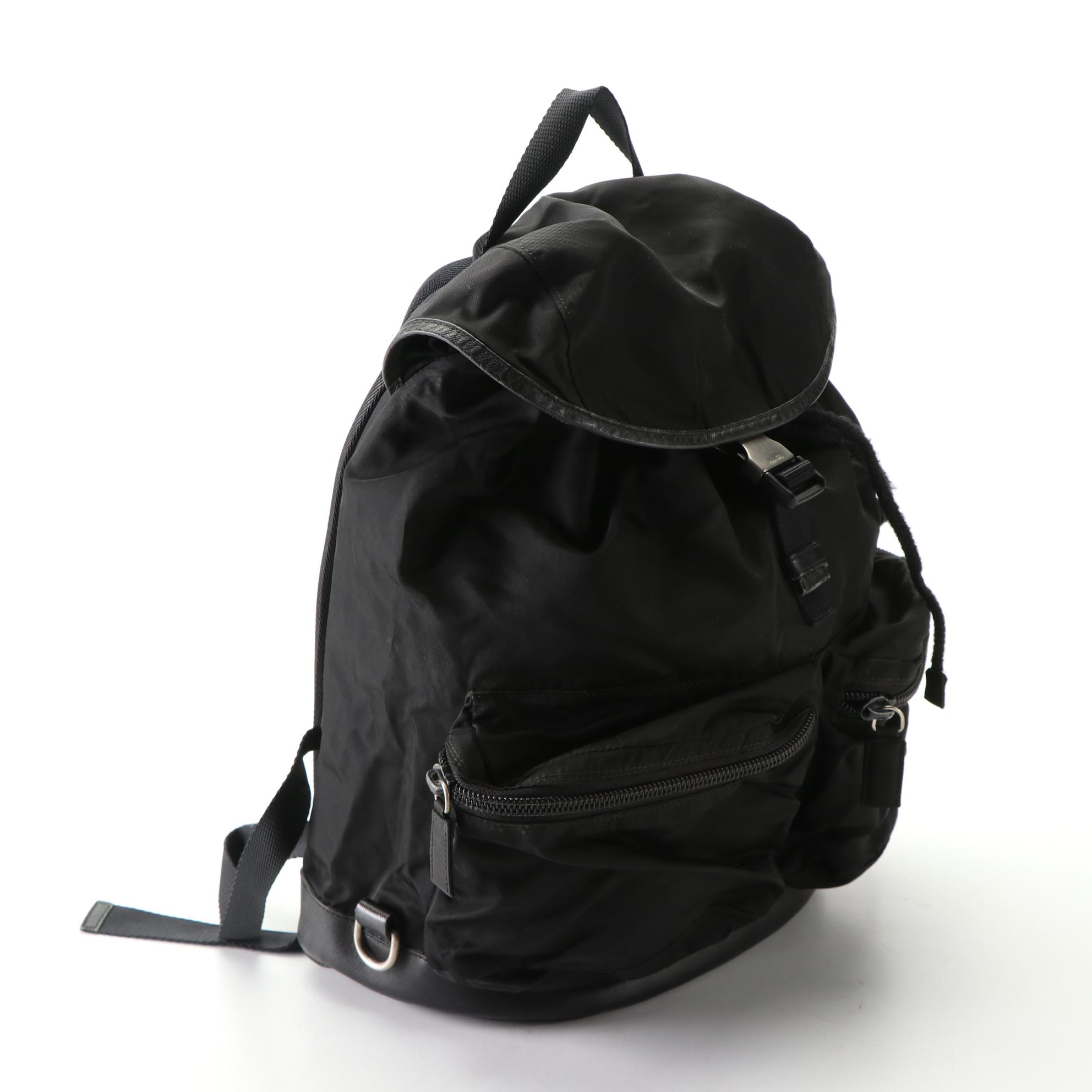 Prada Nylon Tessuto Backpack