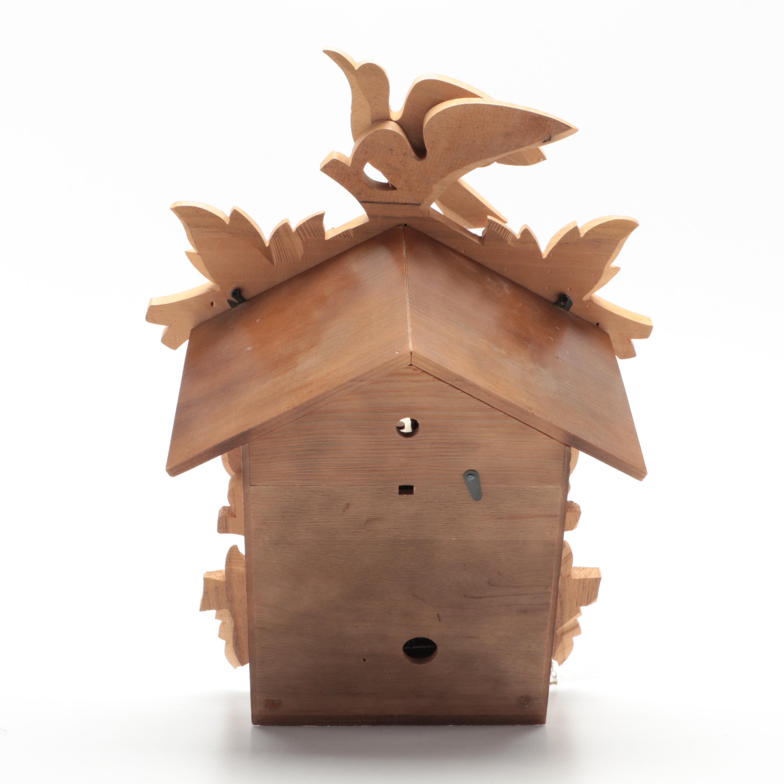 Traditional Style Carved German Musical Cuckoo Clock