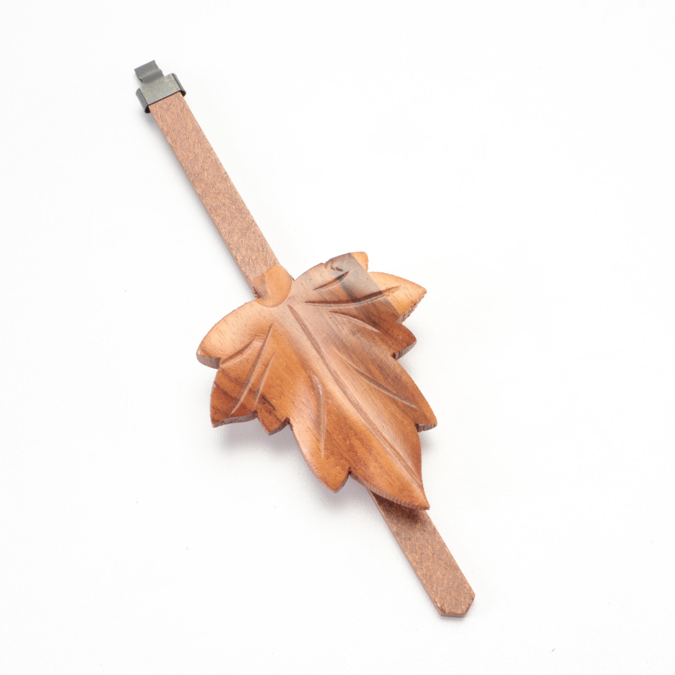 Traditional Style Carved German Musical Cuckoo Clock