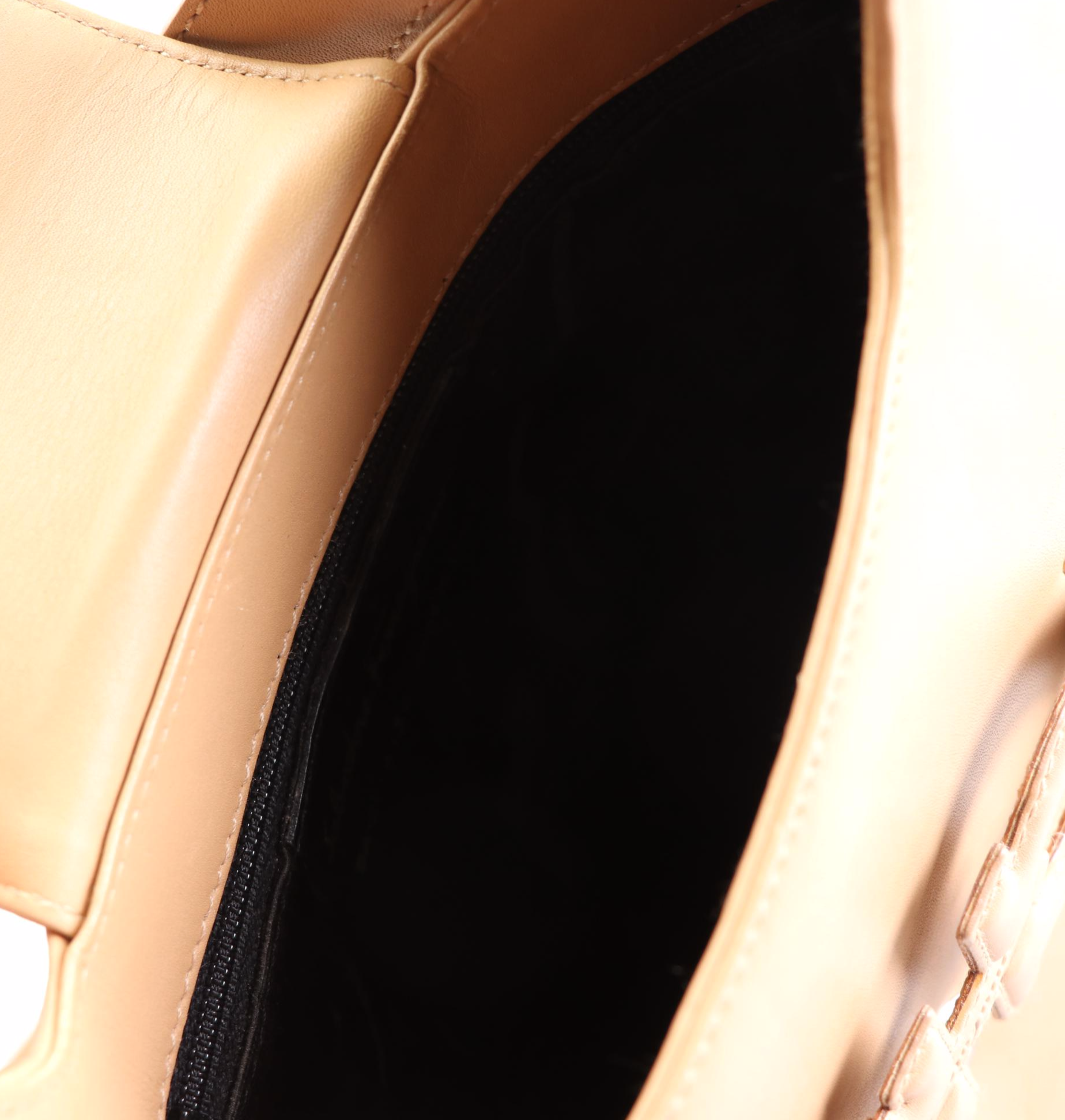 Salvatore Ferragamo Gancini Leather Shoulder Bag