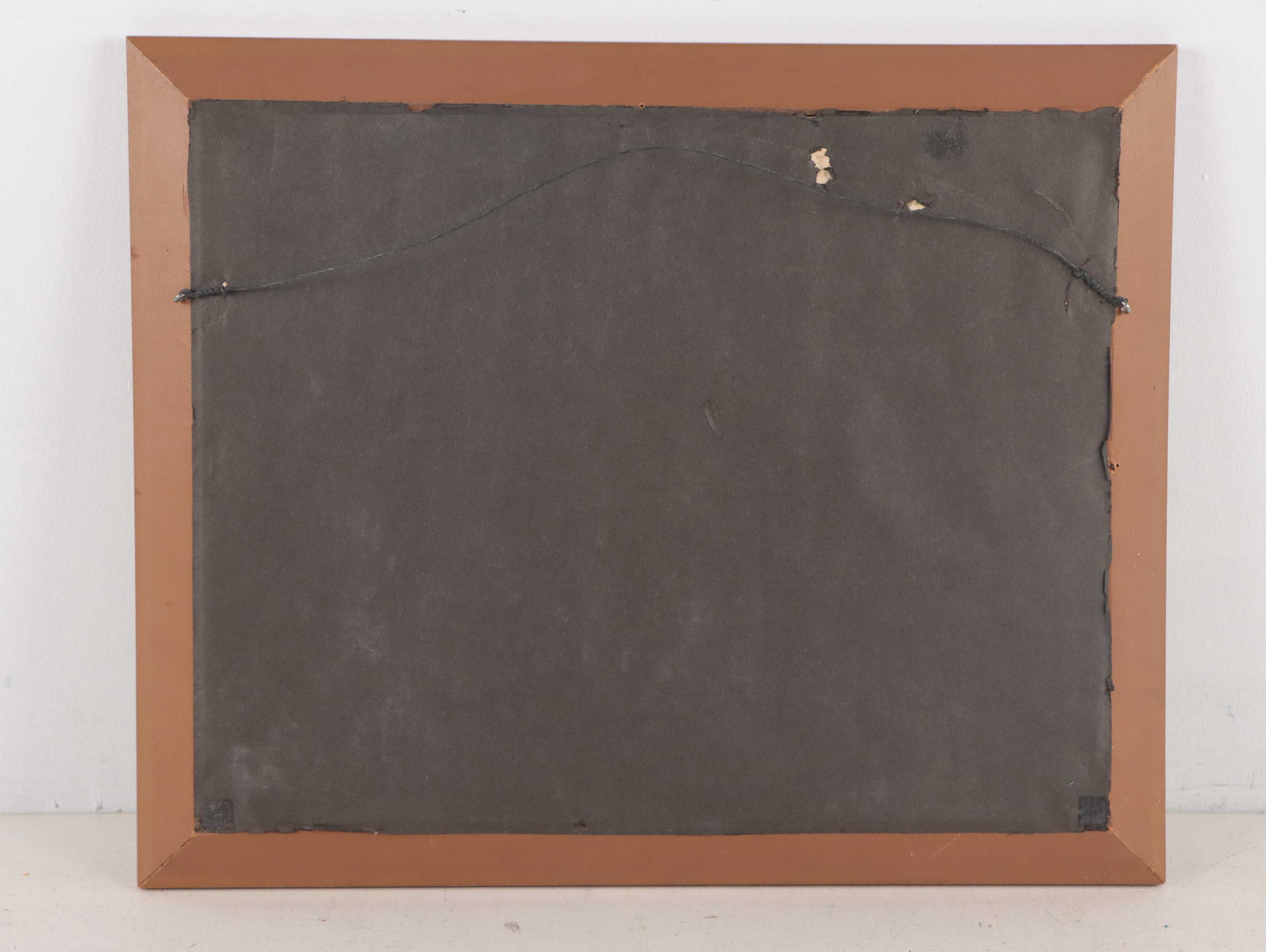 Landscape Watercolor Painting, Late 20th Century