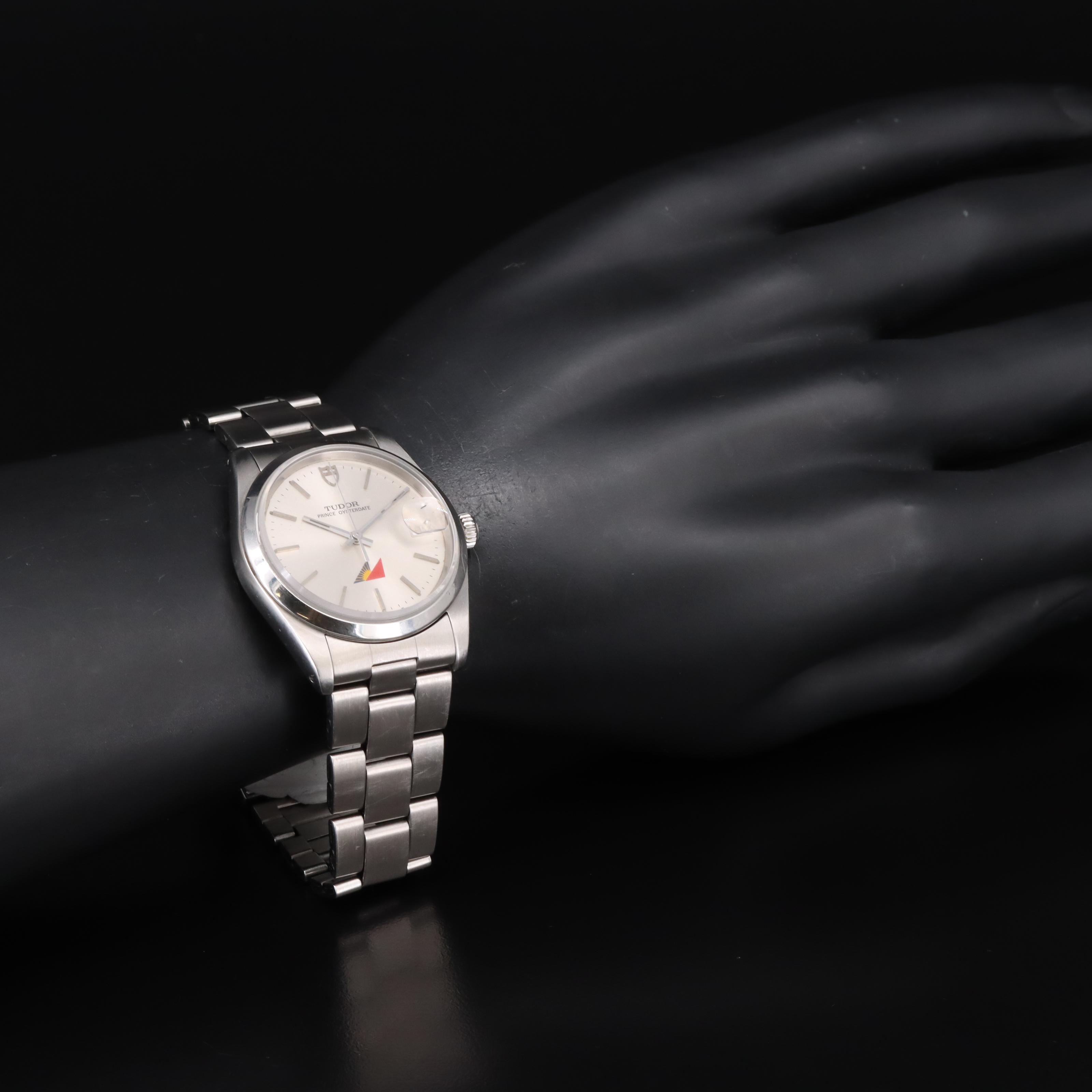 Tudor Prince Oysterdate "Philippine Airlines" Steel Automatic Watch