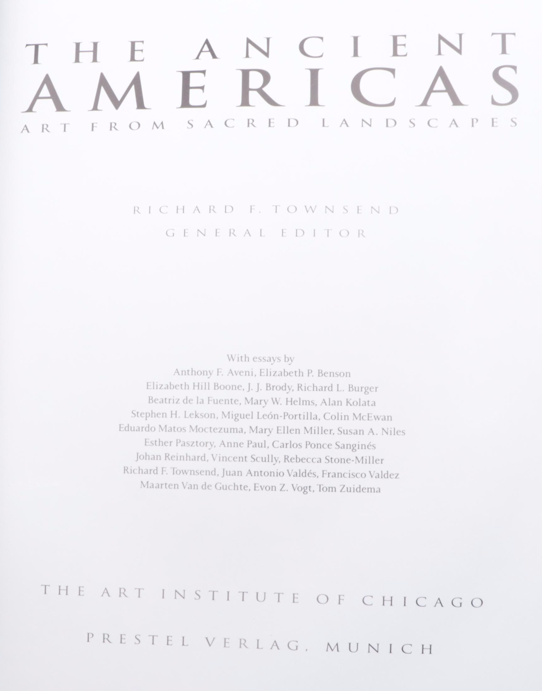 "The Ancient American: Art from Sacred Landscapes" and More