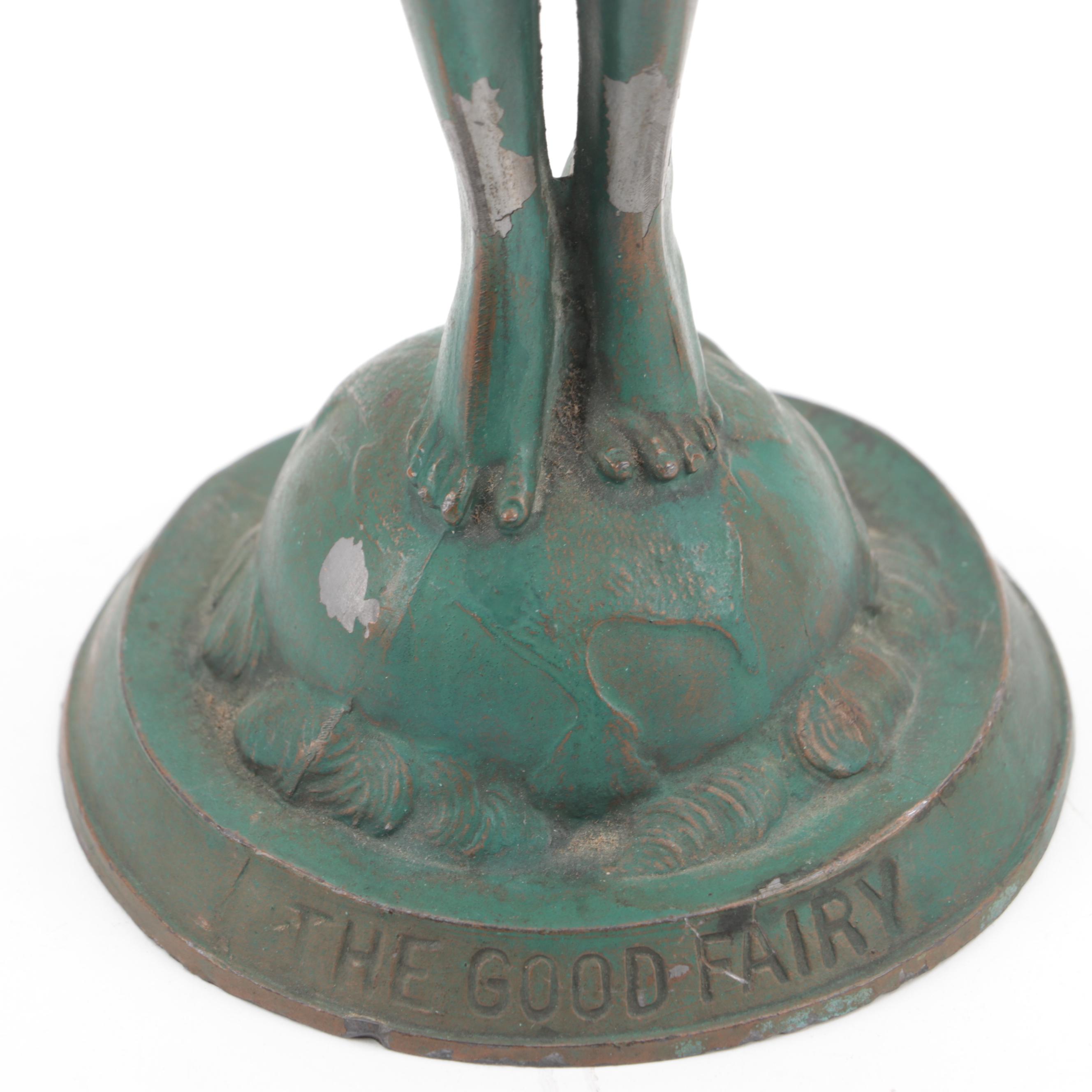 Jessie McCutcheon Raleigh Cast Spelter Sculpture "The Good Fairy"