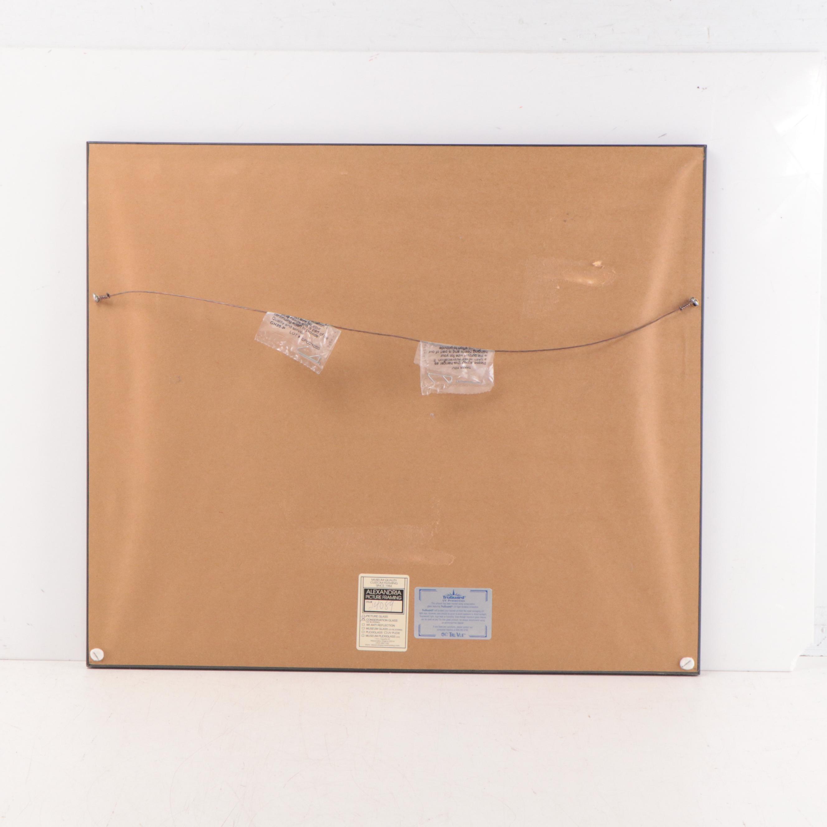 Watercolor Painting of Car, 1985