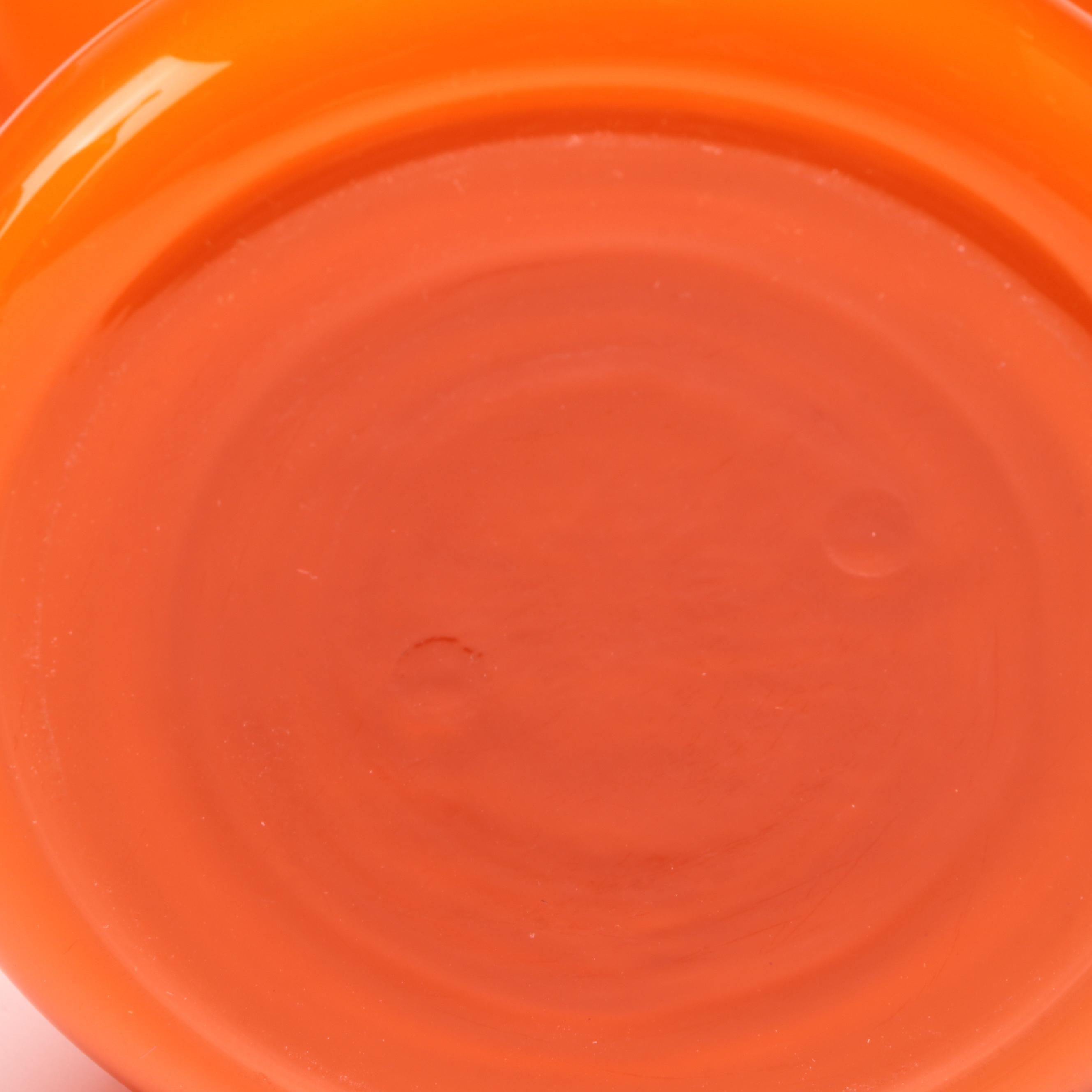 Empoli Circus Tent Style Glass Jar with Blown Glass Pitchers and Bud Vase