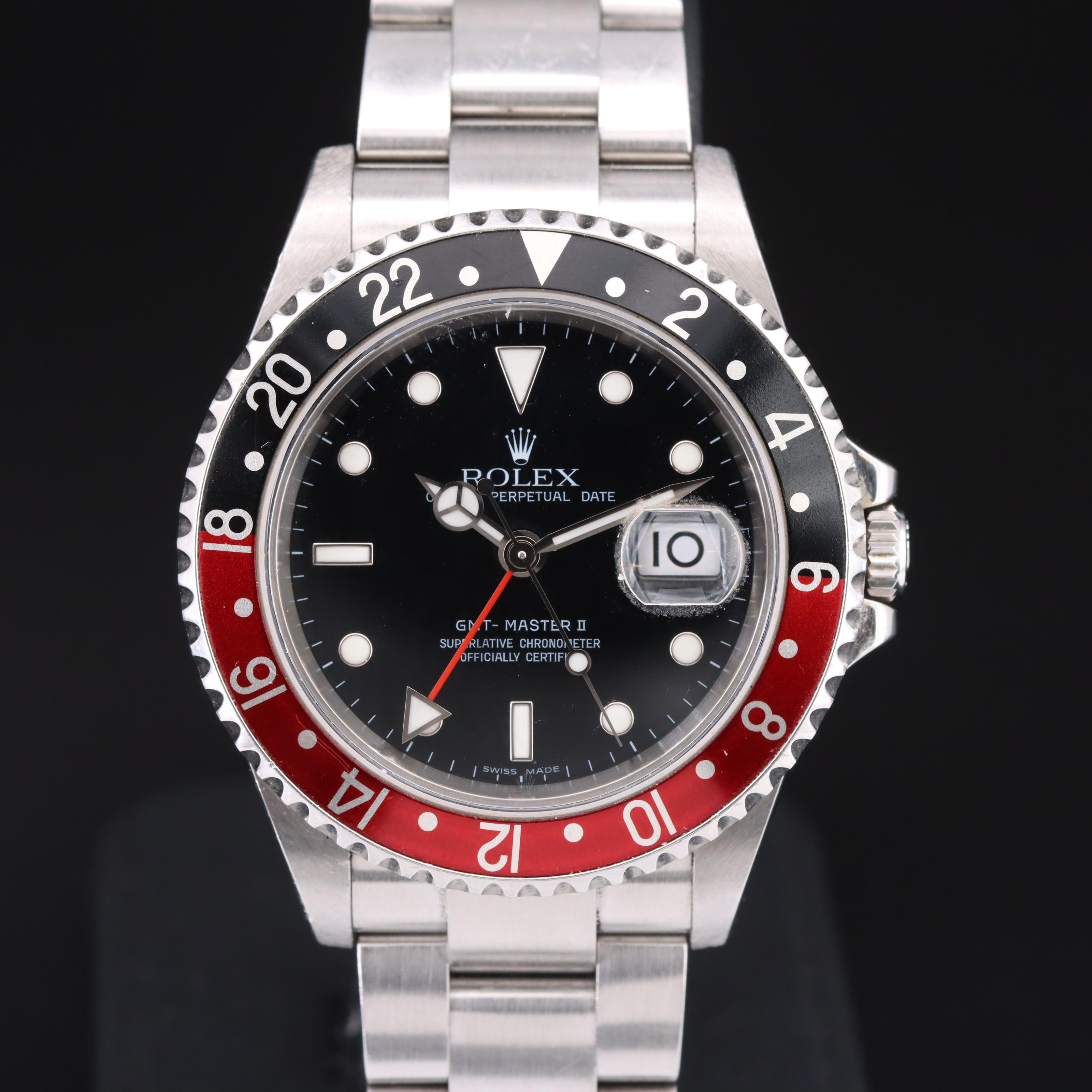 2006 Rolex GMT-Master II "Coke" Bezel Watch
