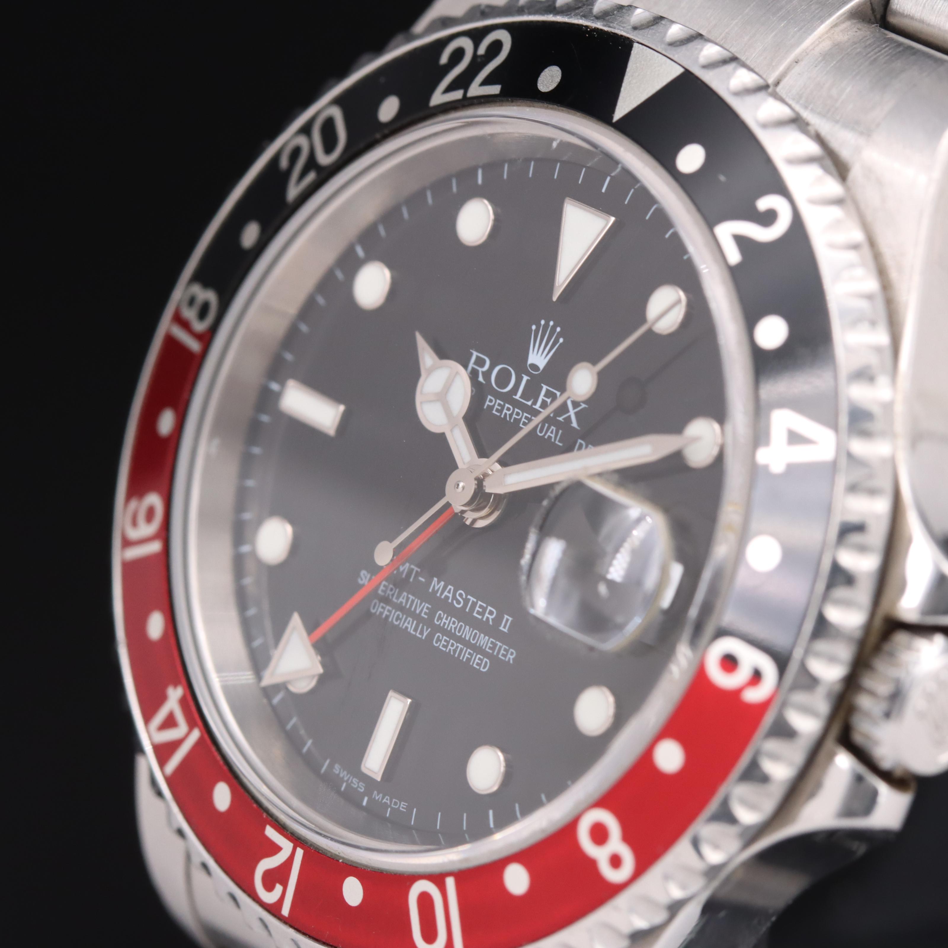 2006 Rolex GMT-Master II "Coke" Bezel Watch