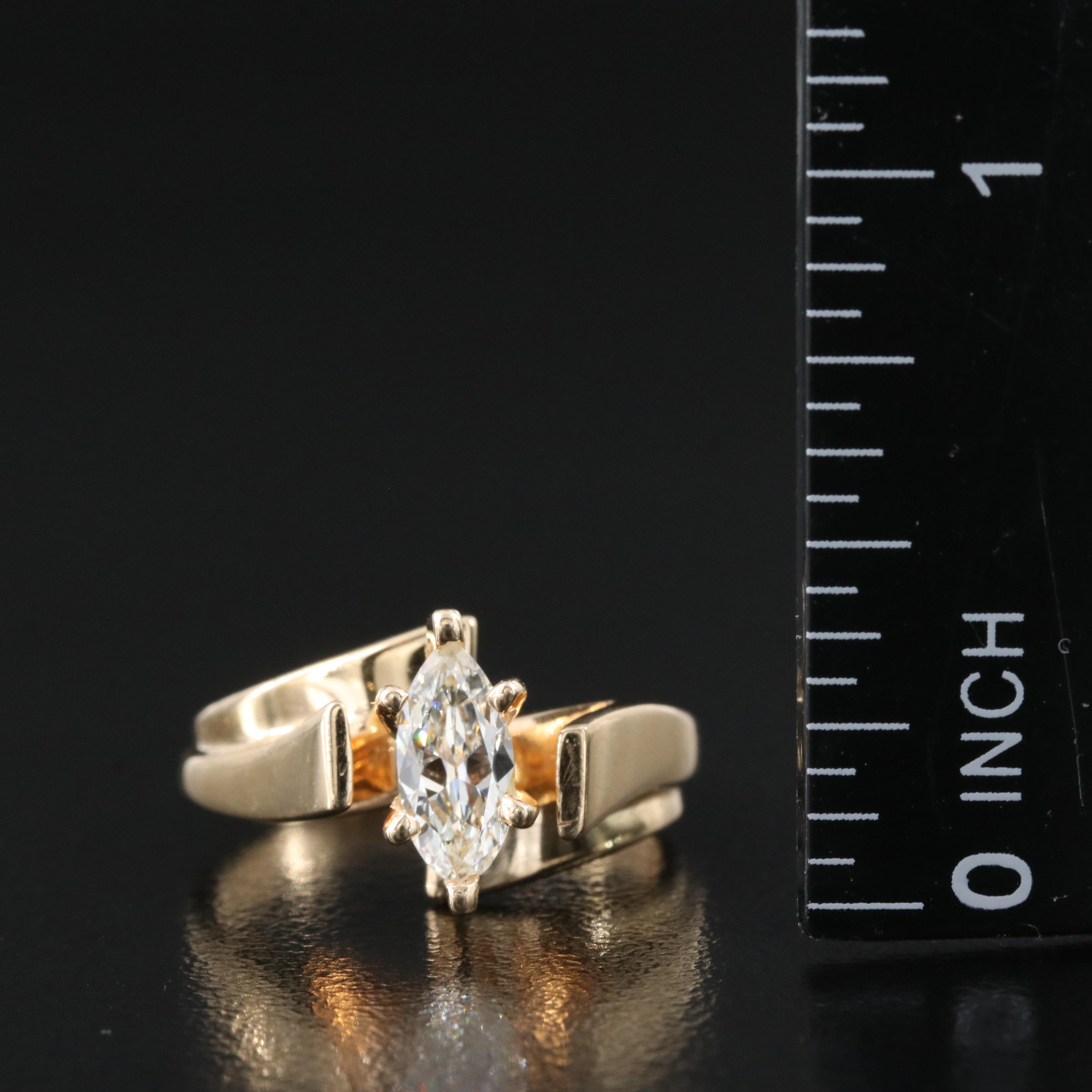 14K 0.53 CT Diamond Solitaire Ring