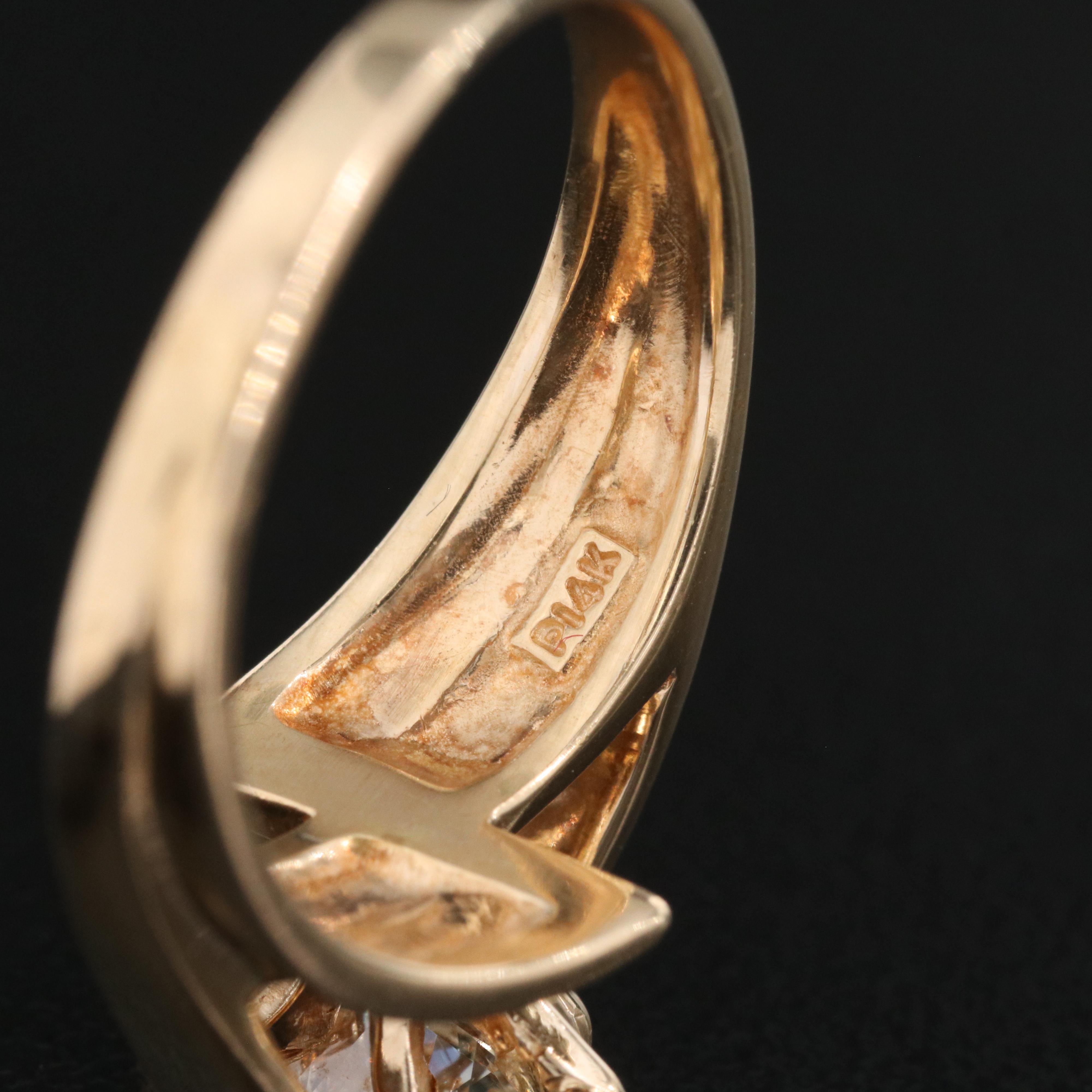 14K 0.53 CT Diamond Solitaire Ring