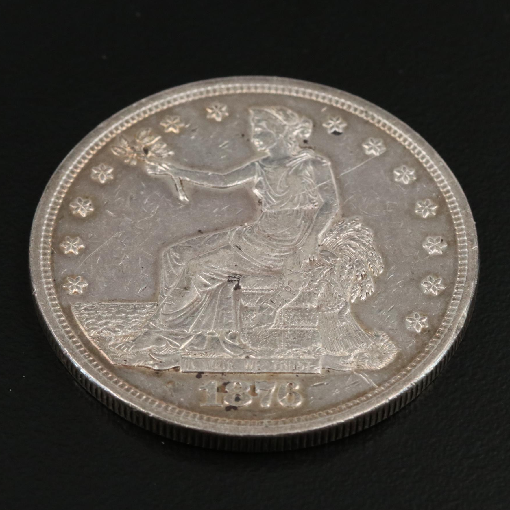 1876 Trade Dollar