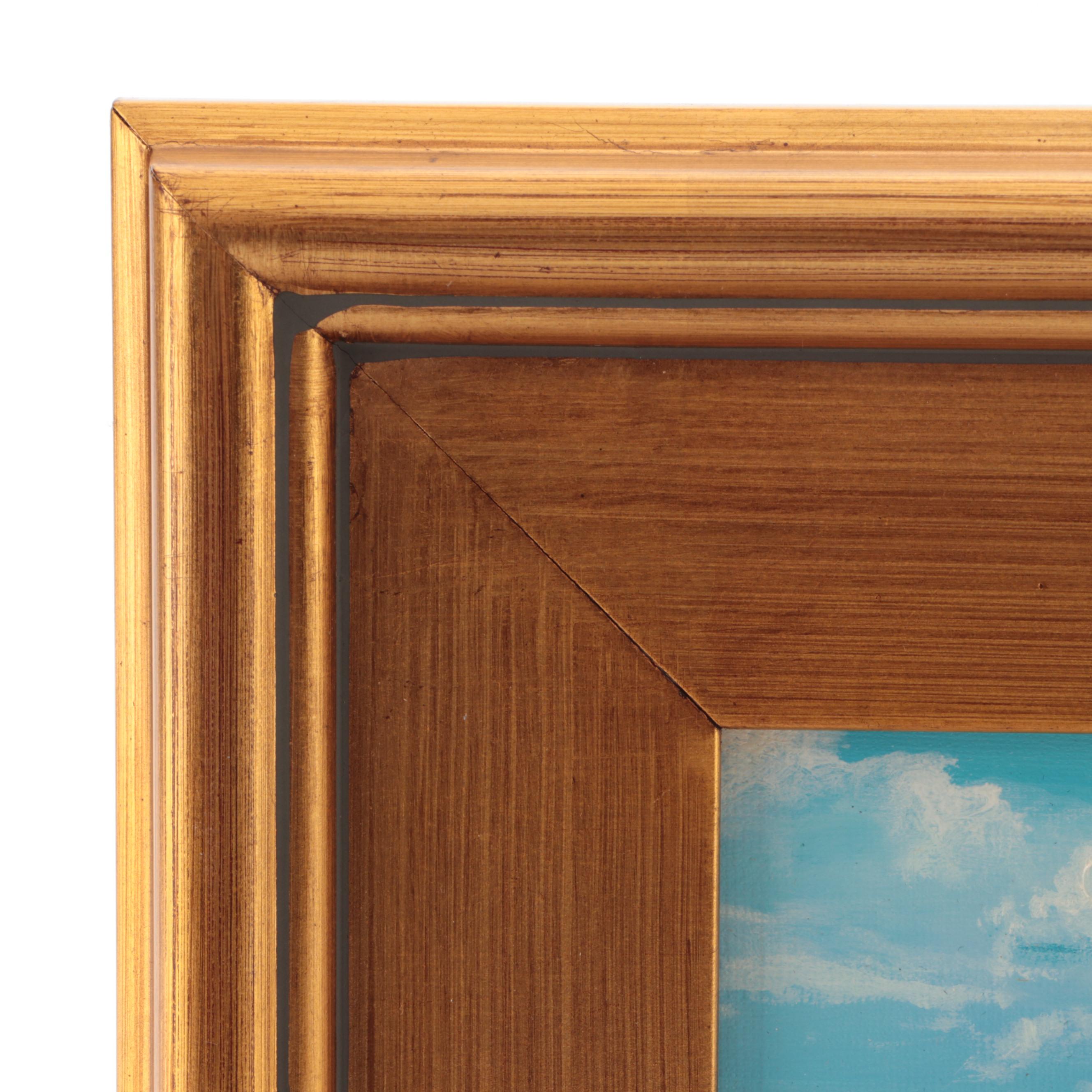 Jevgenijus Litvinas Oil Painting "Sea," 2022