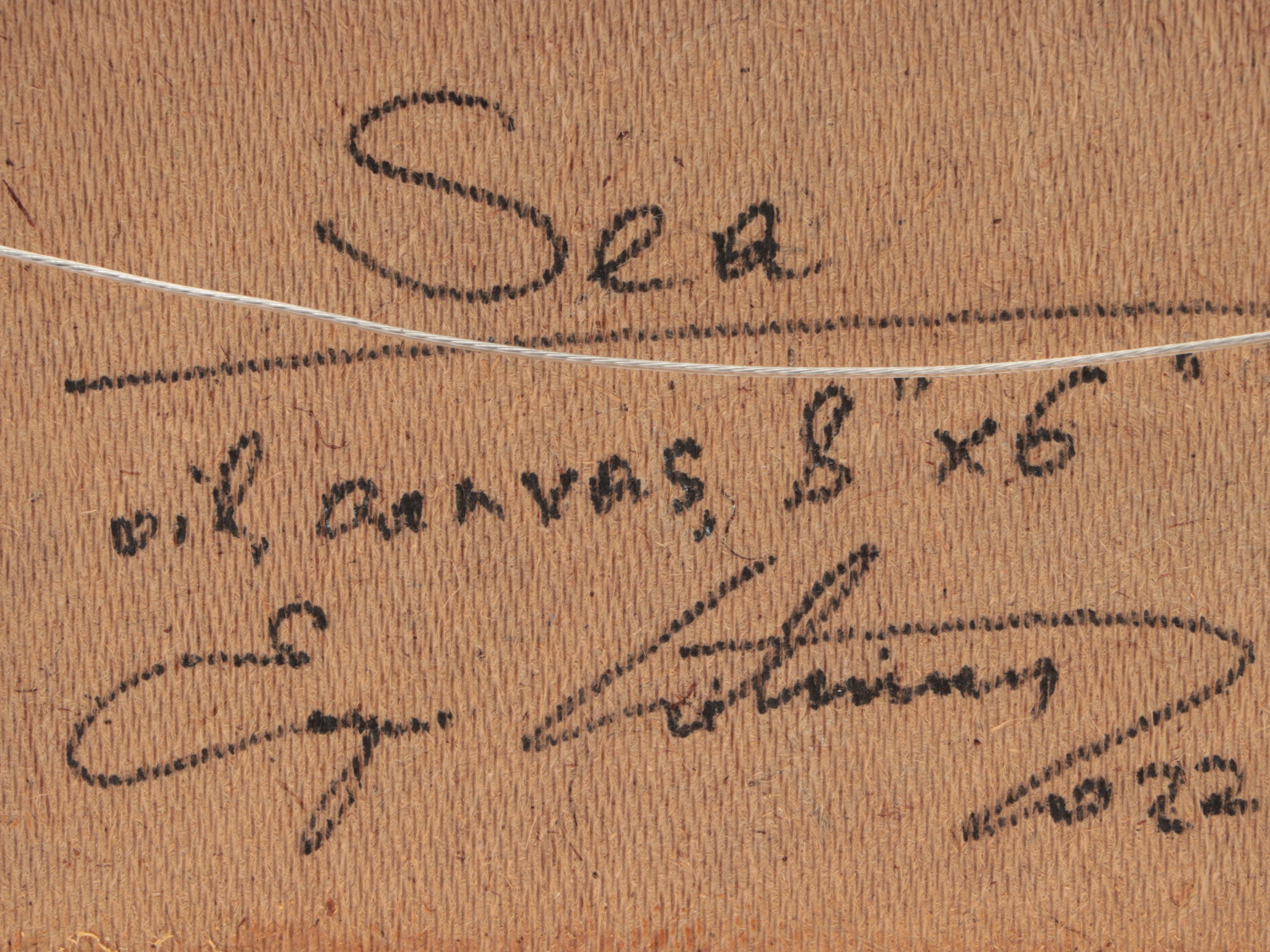 Jevgenijus Litvinas Oil Painting "Sea," 2022