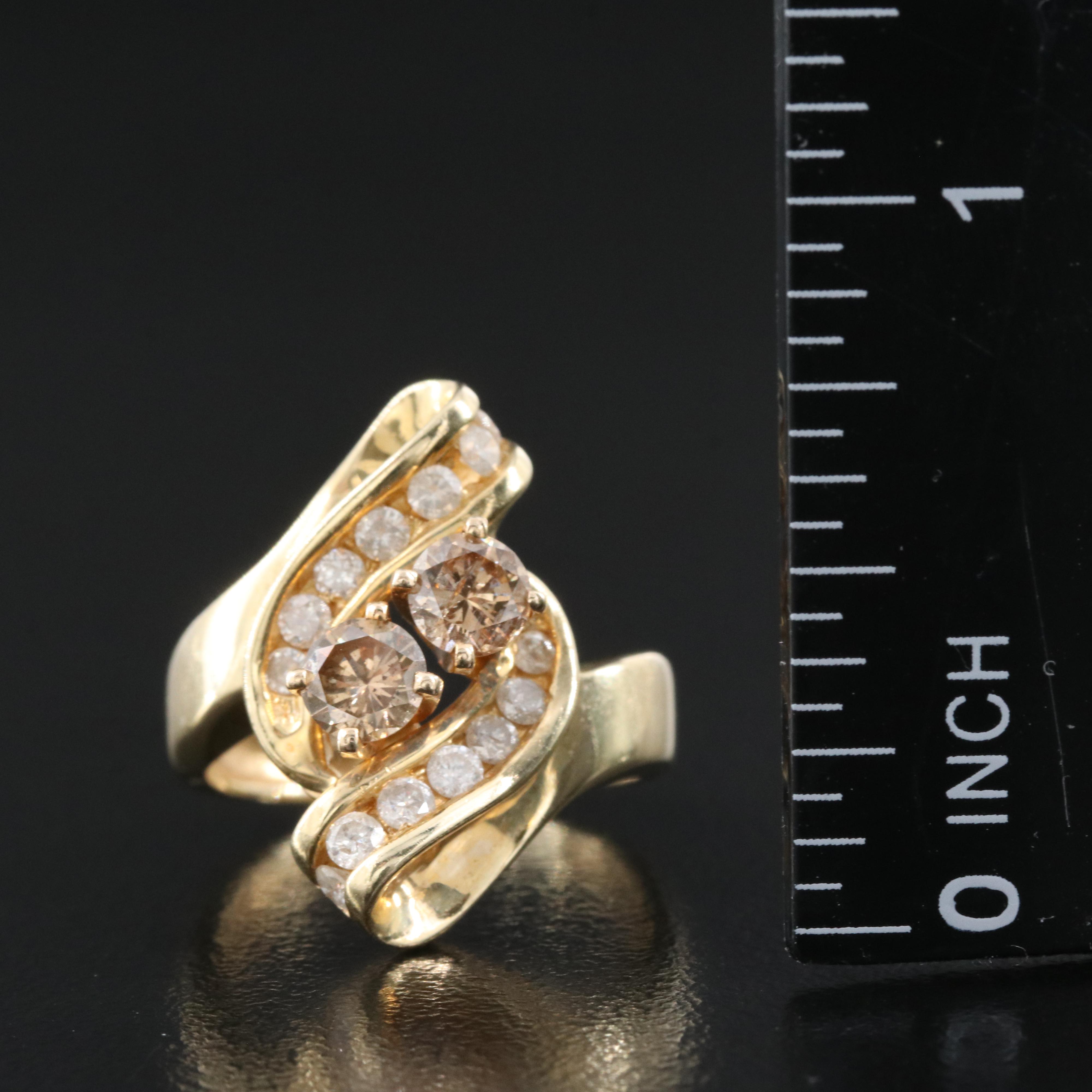 14K 1.00 CTW Diamond Ring