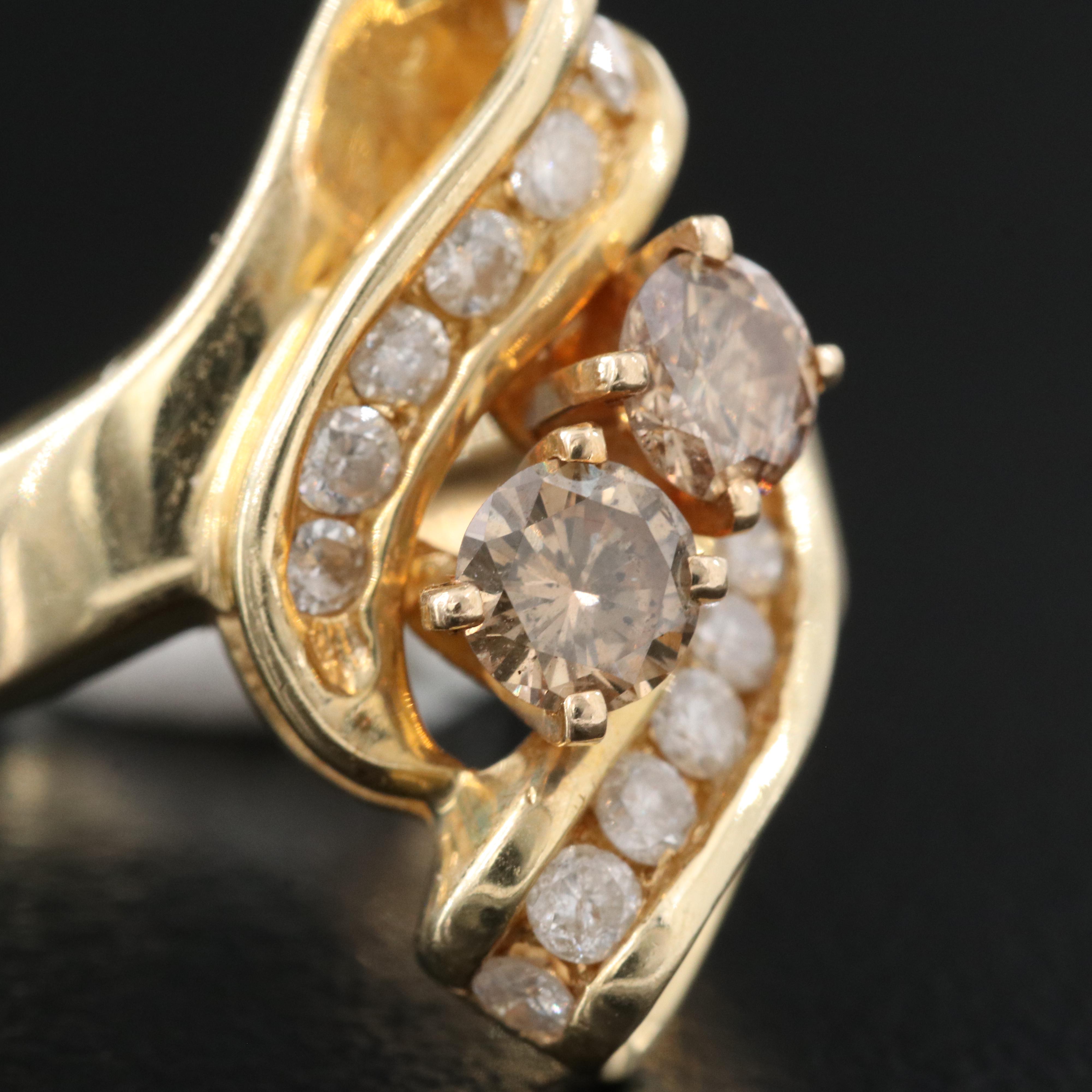 14K 1.00 CTW Diamond Ring