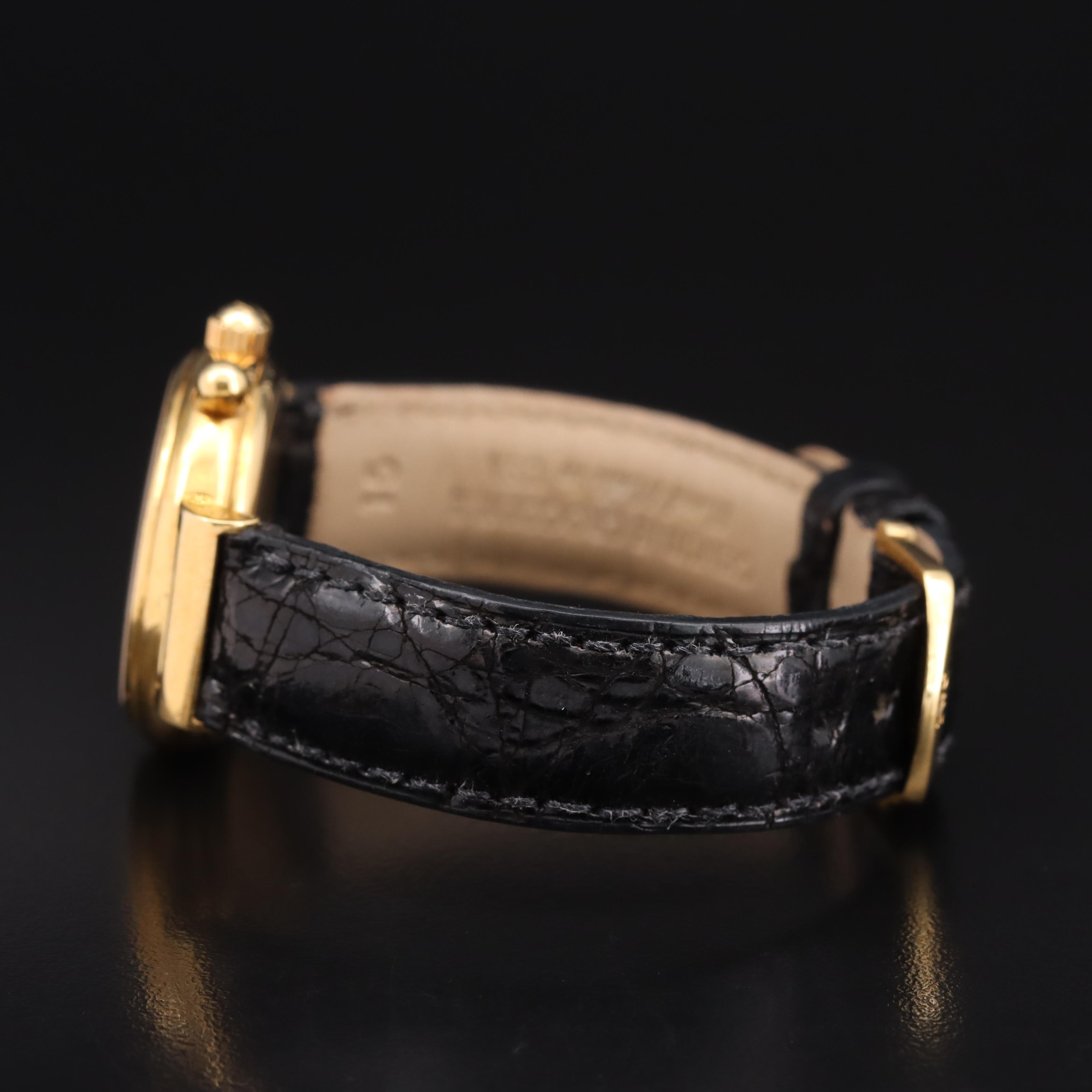 18K I.W.C. Schaffhausen Da Vinci Moonphase Chronograph Watch