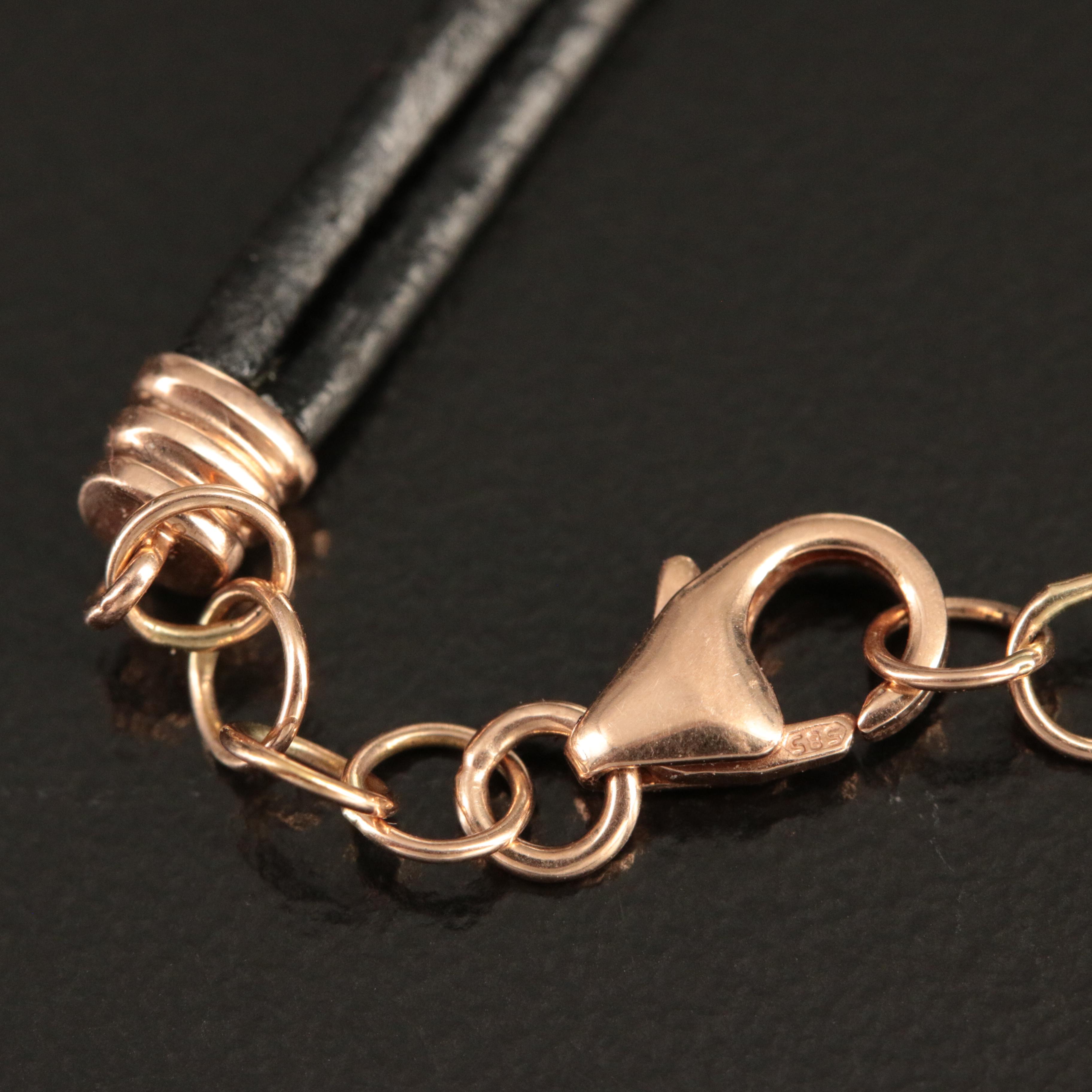 14K 0.07 CTW Diamond Quatrefoil Bracelet