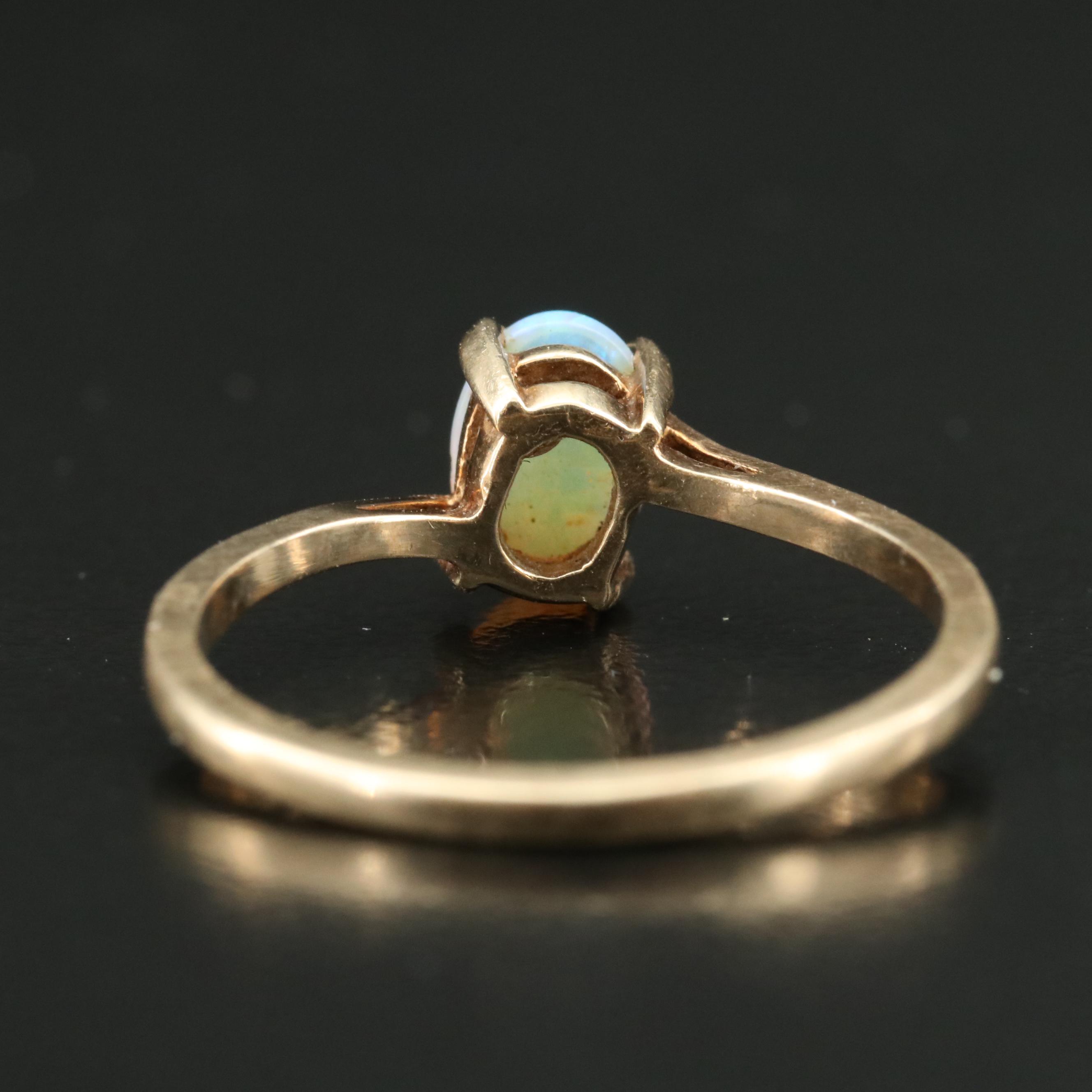 10K Opal Ring