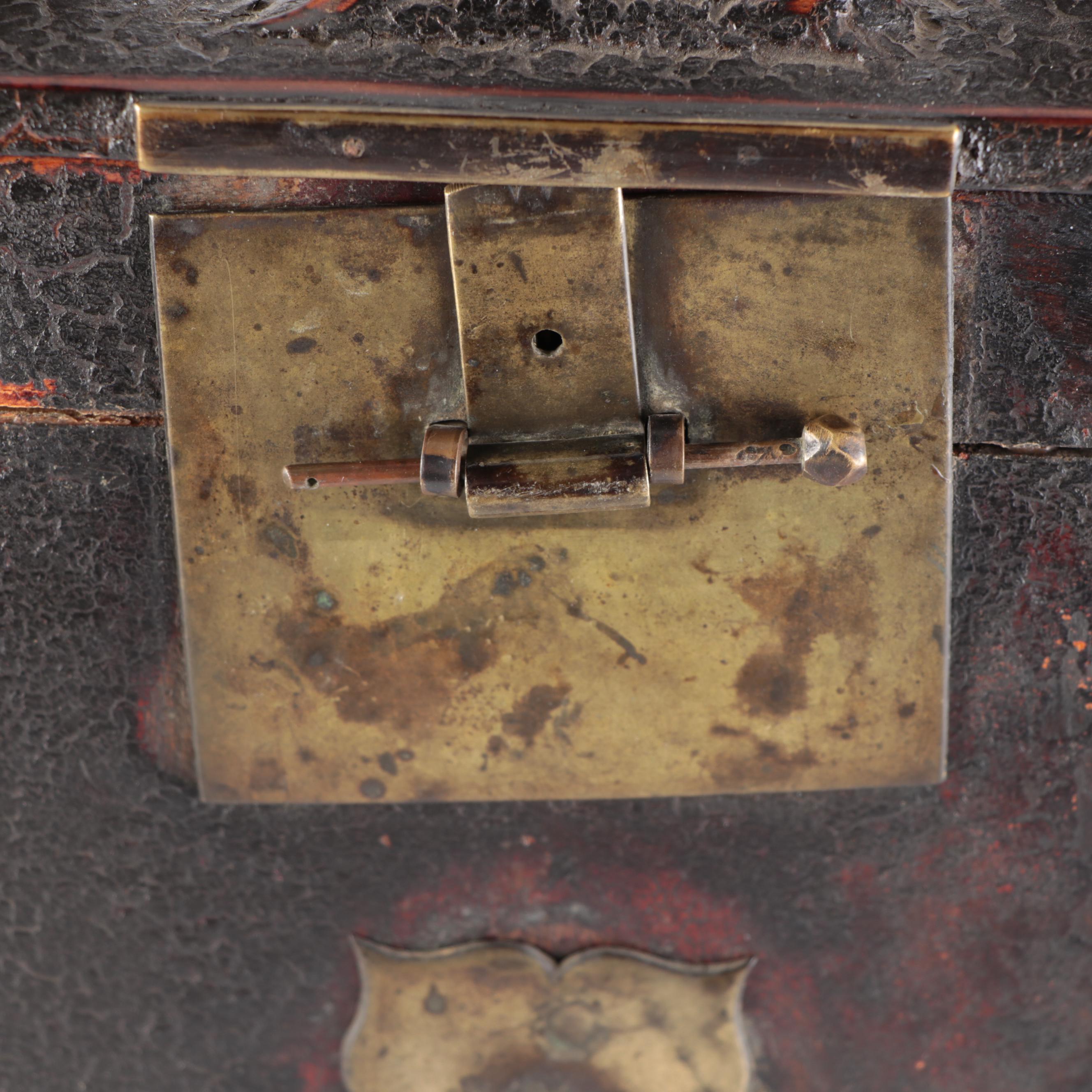 Chinese  Wooden Collectors Box or Specimen Case