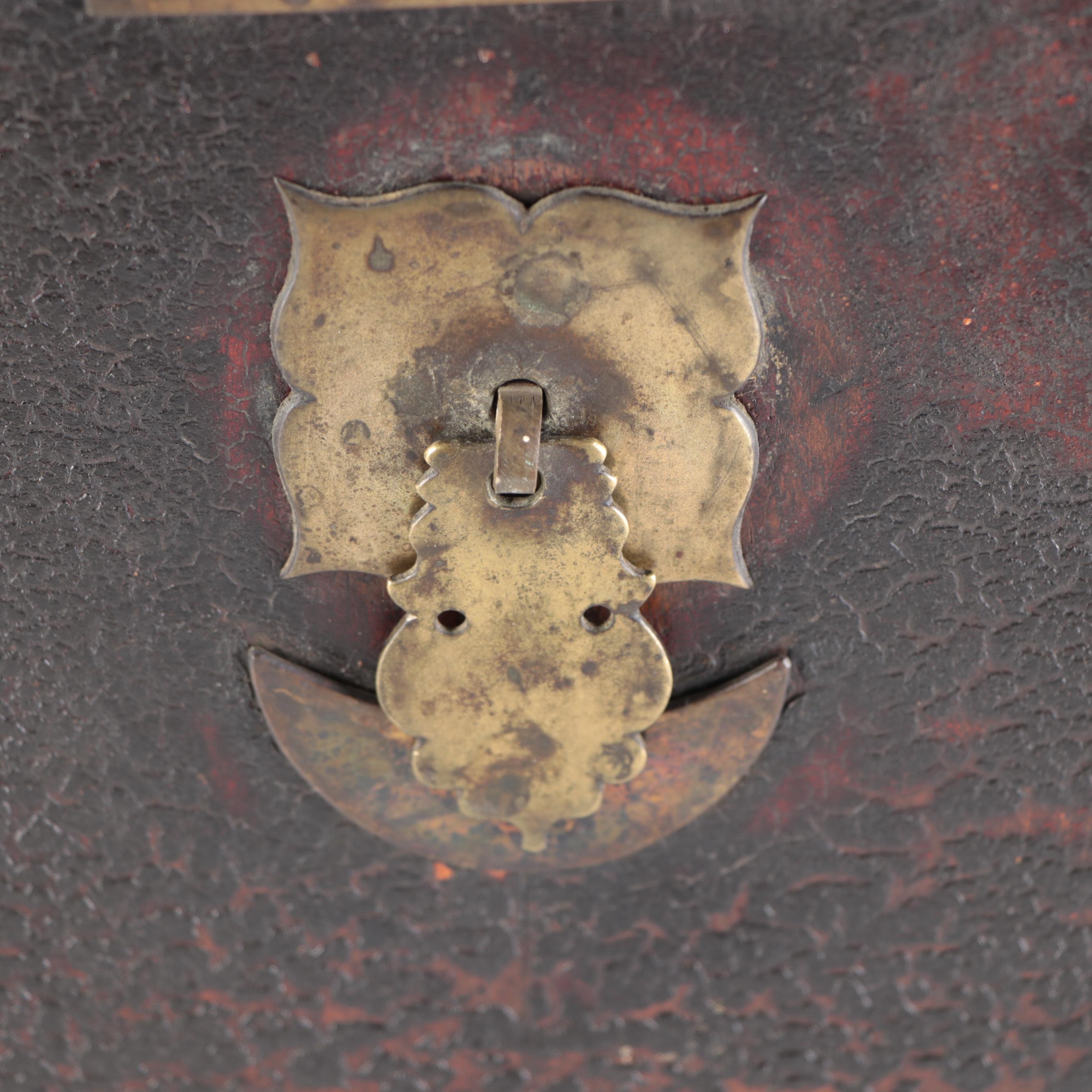 Chinese  Wooden Collectors Box or Specimen Case