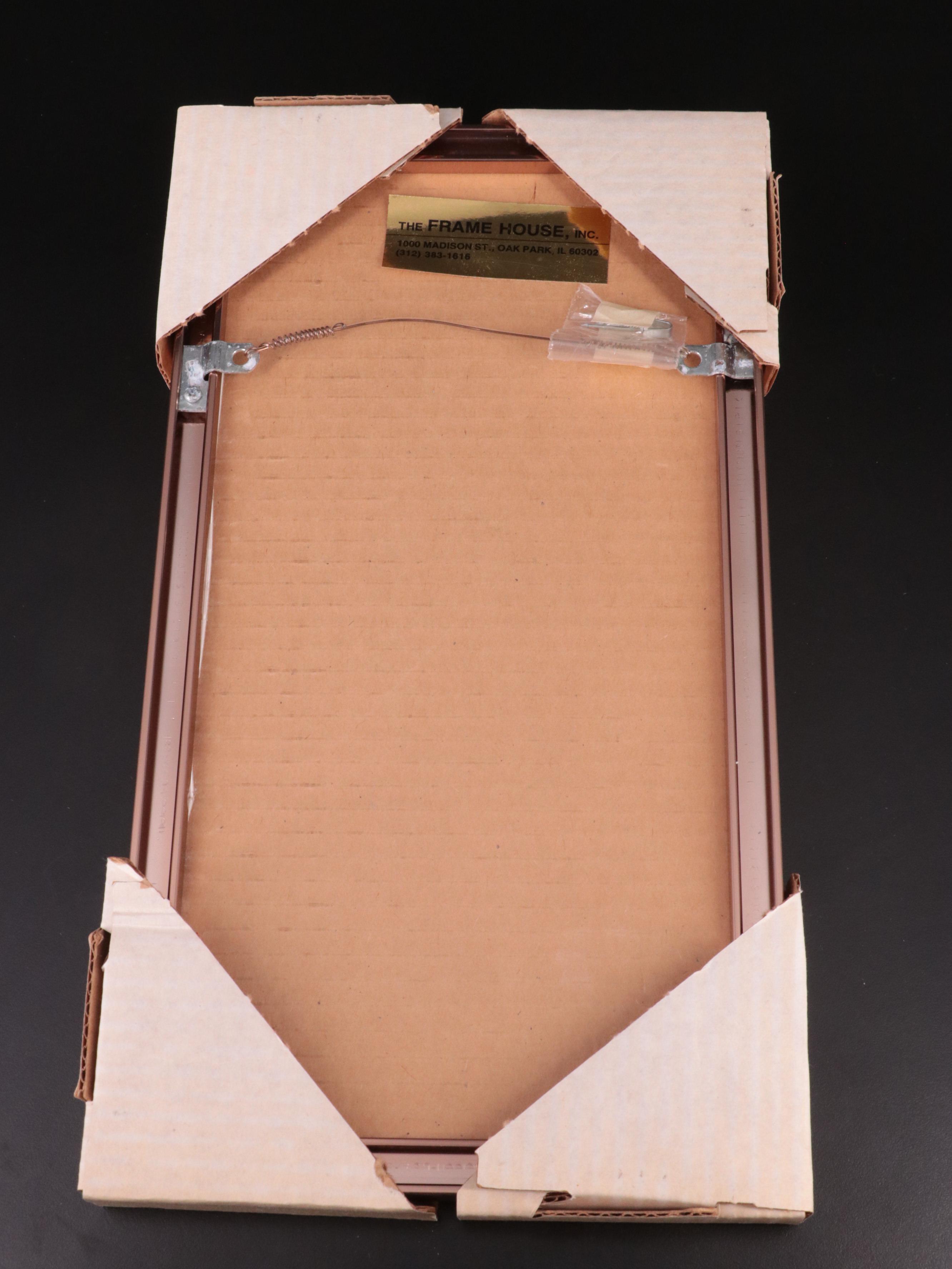 Framed Ernest Hemingway Postage Stamp Set