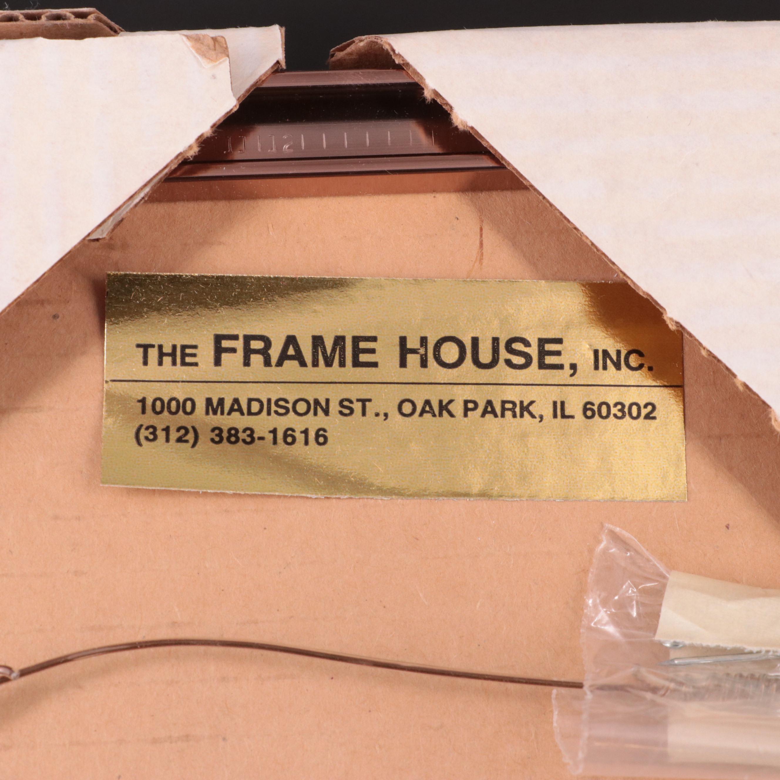 Framed Ernest Hemingway Postage Stamp Set