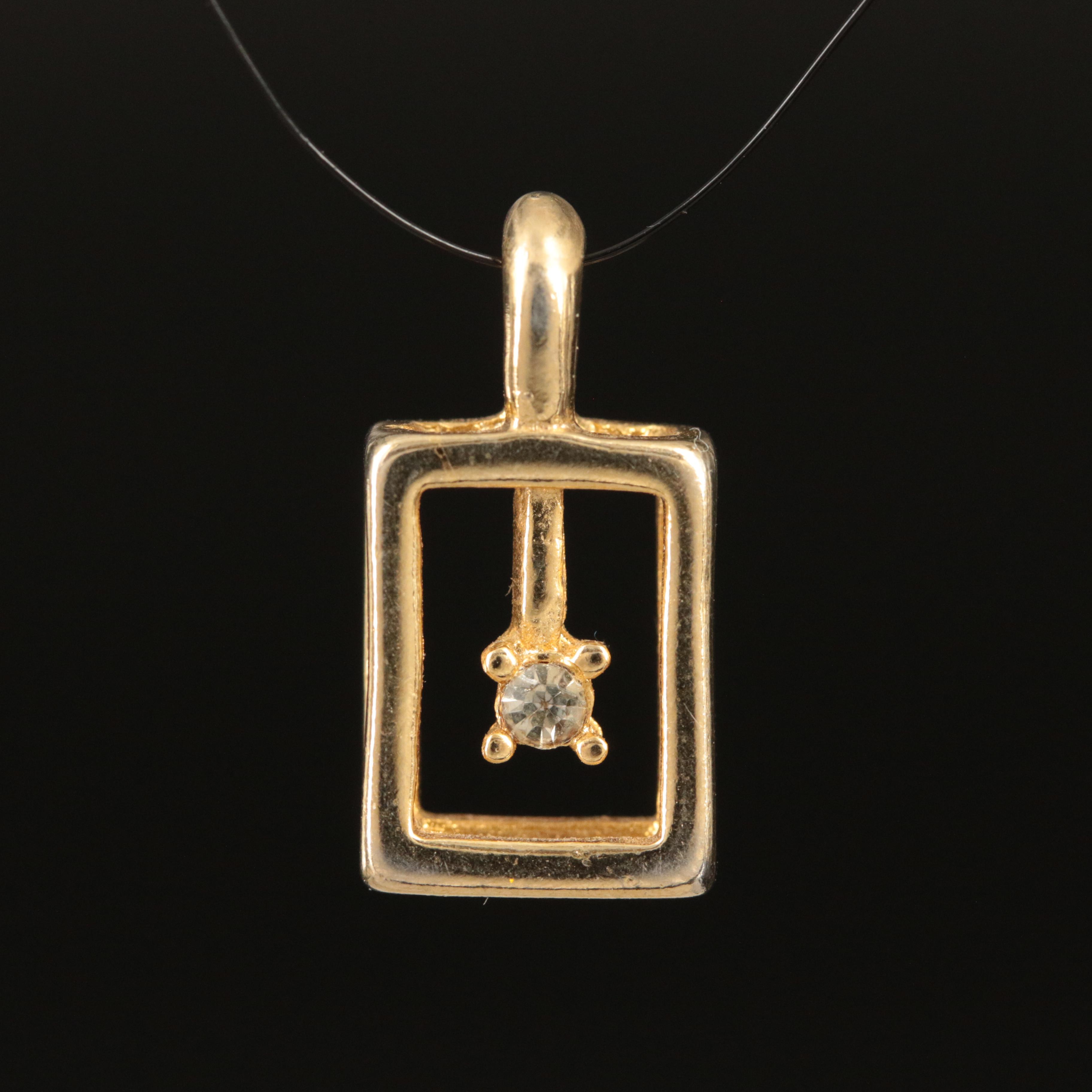 Rhinestone Pendant