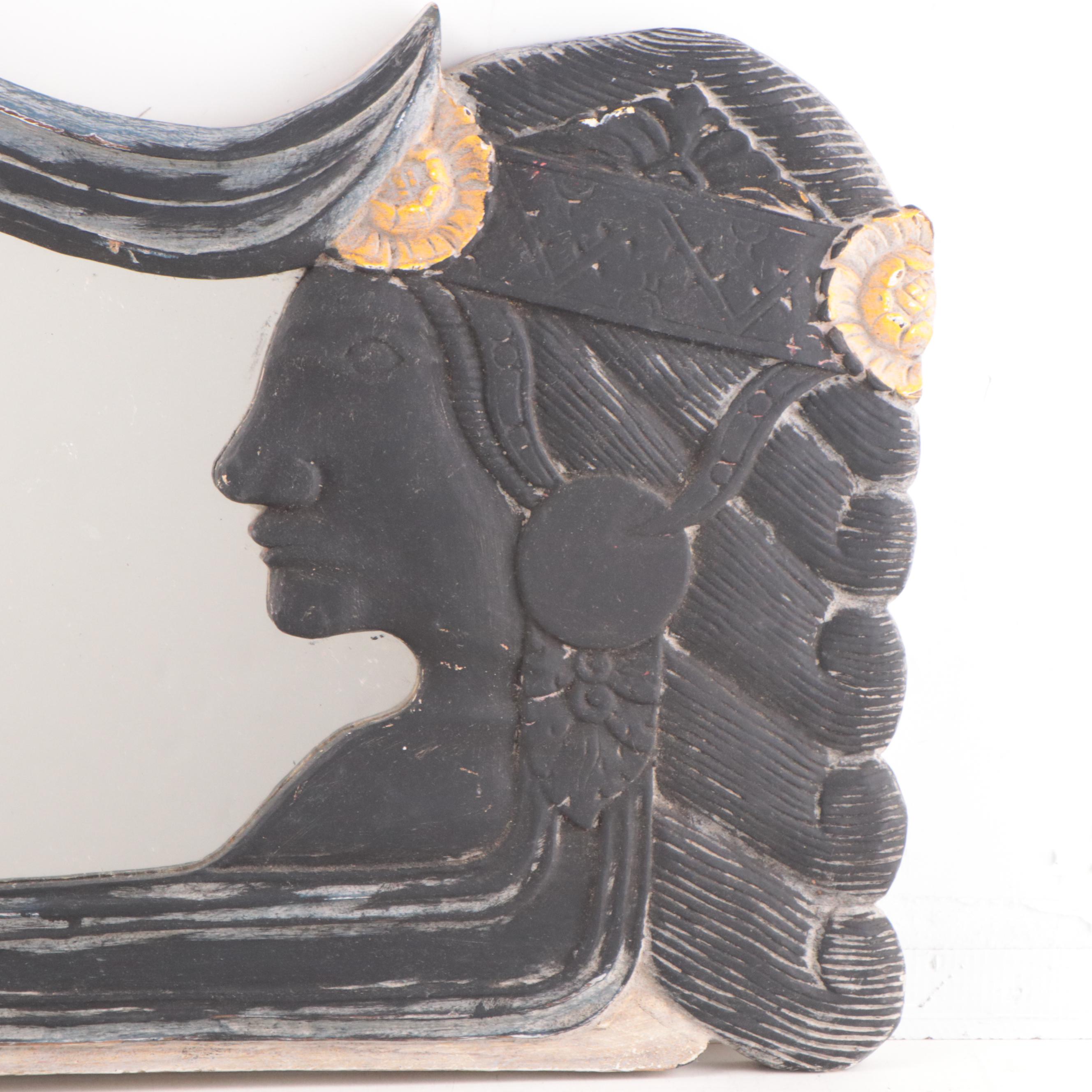 Figurative Wall Hanging Mirror