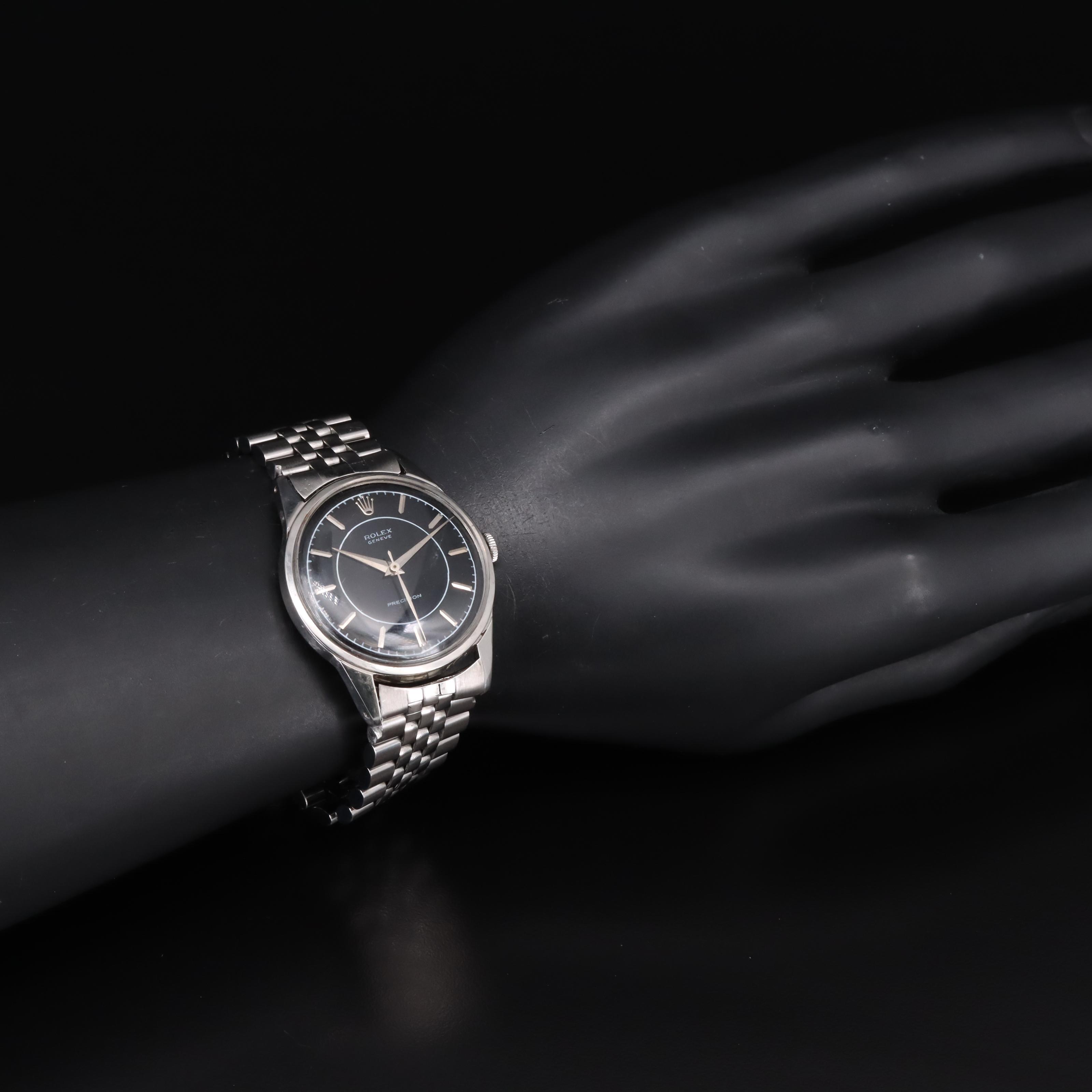 Vintage Rolex Precision Manual Wind Watch