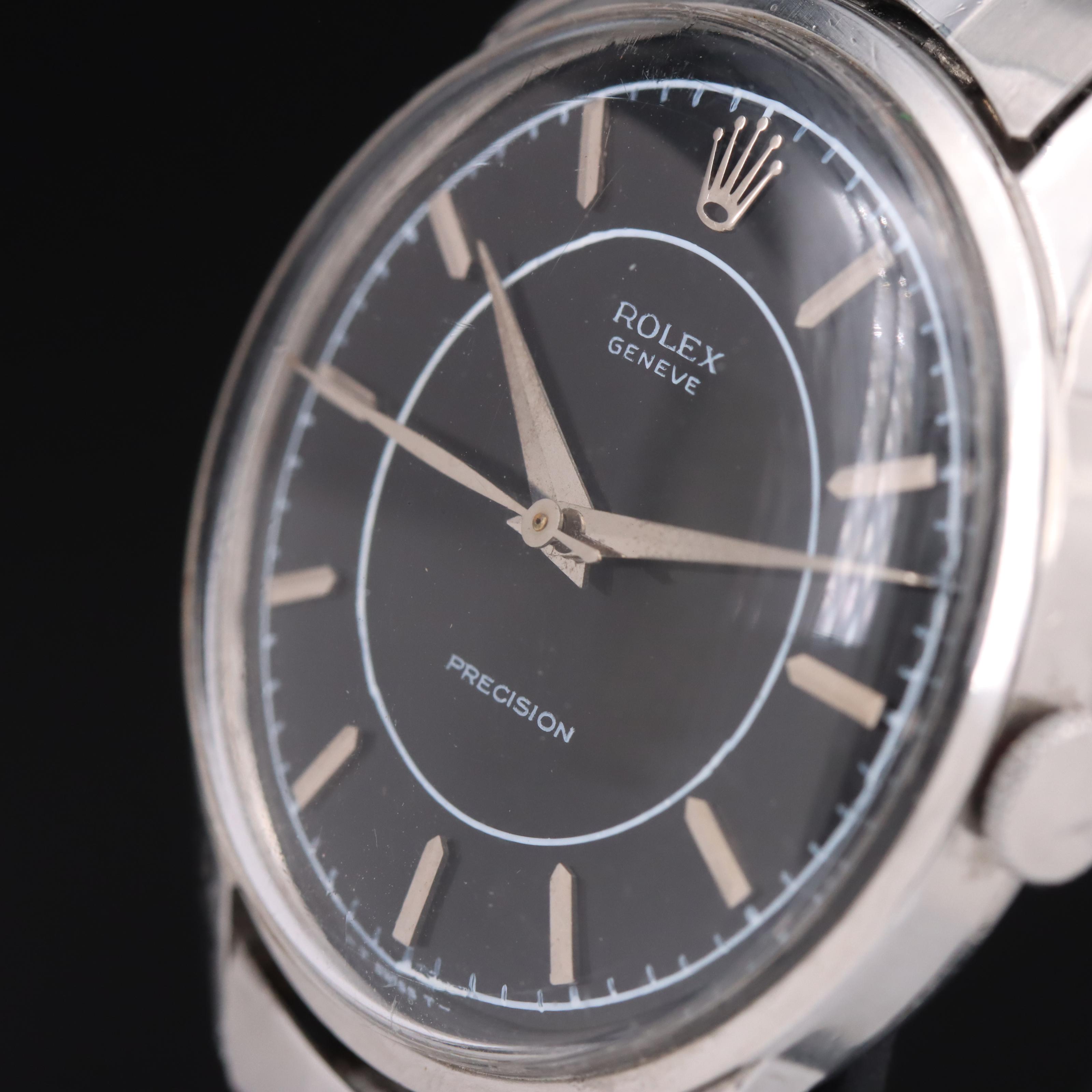Vintage Rolex Precision Manual Wind Watch