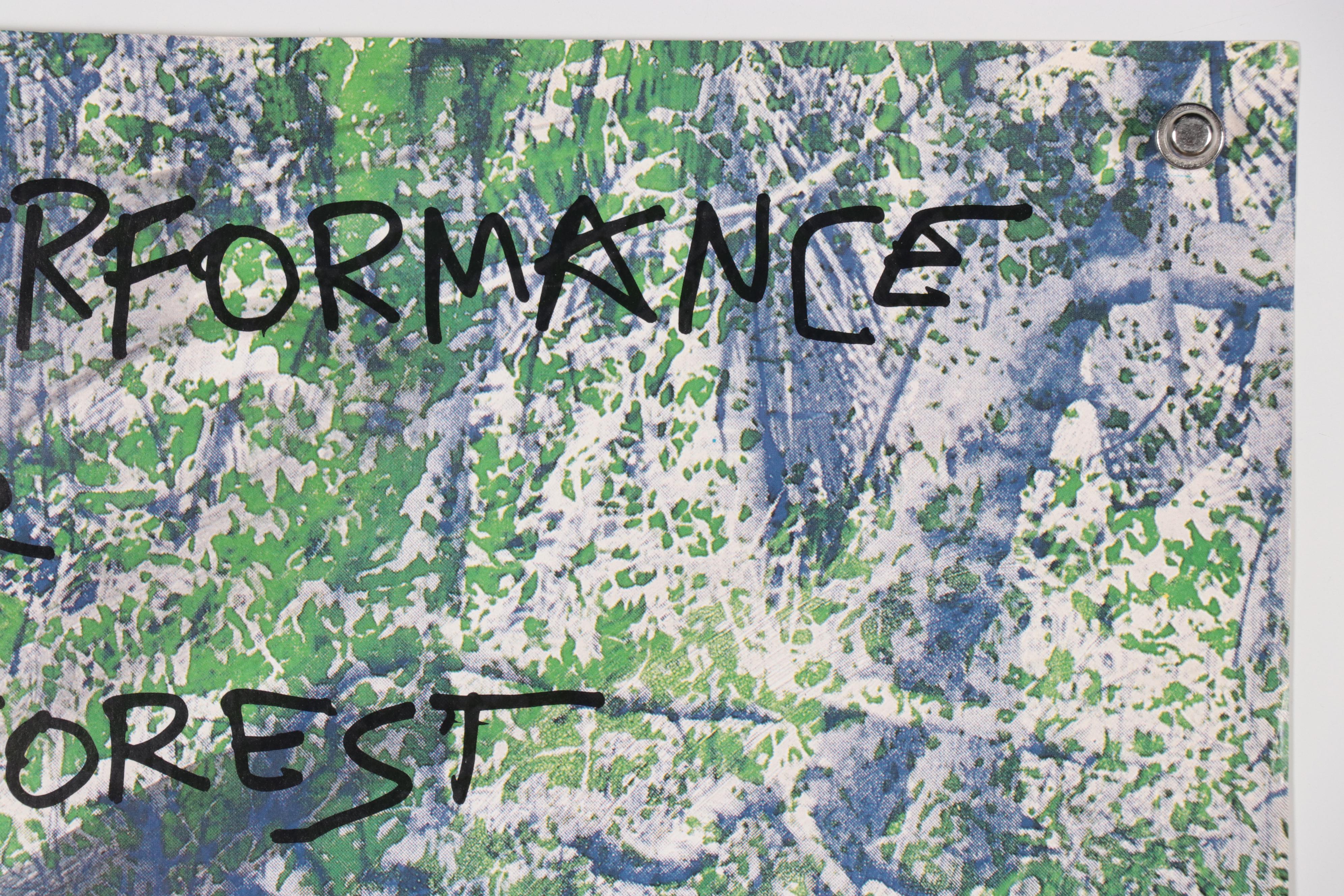 Grateful Dead Offset Lithograph Poster "Benefit Performance for the Rainforest"