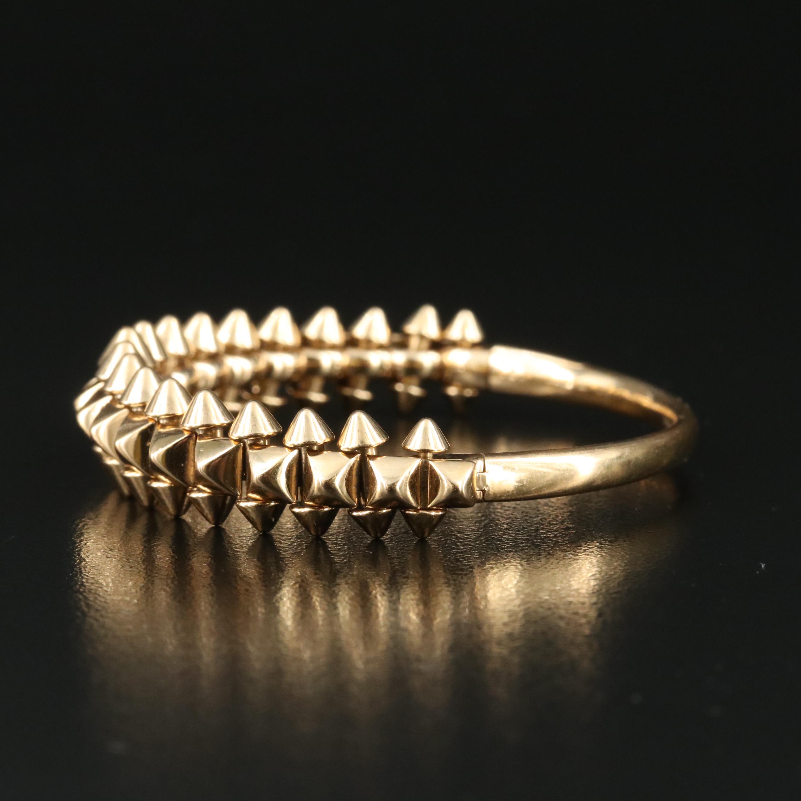 Clash de Cartier 18K Hinged Bangle