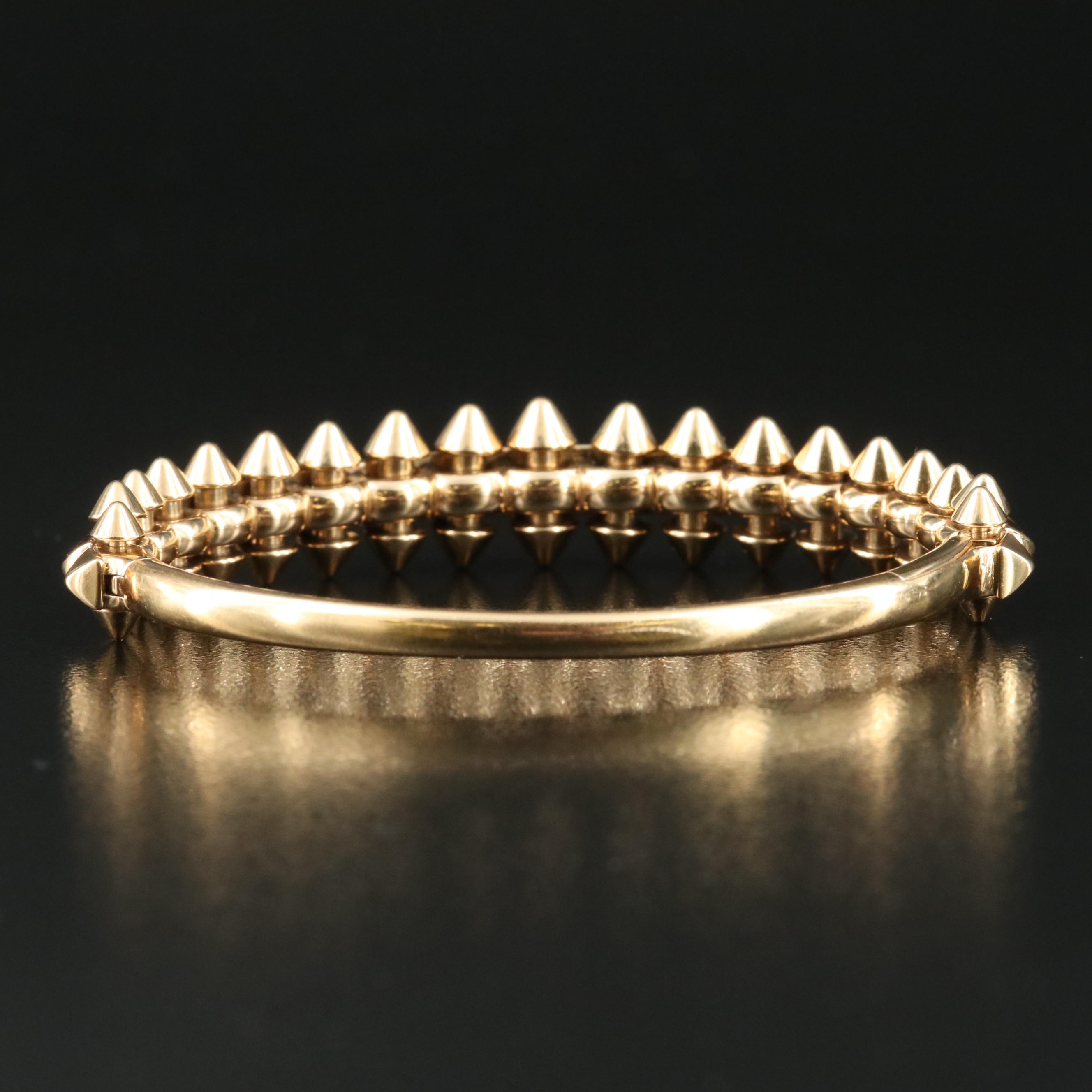 Clash de Cartier 18K Hinged Bangle