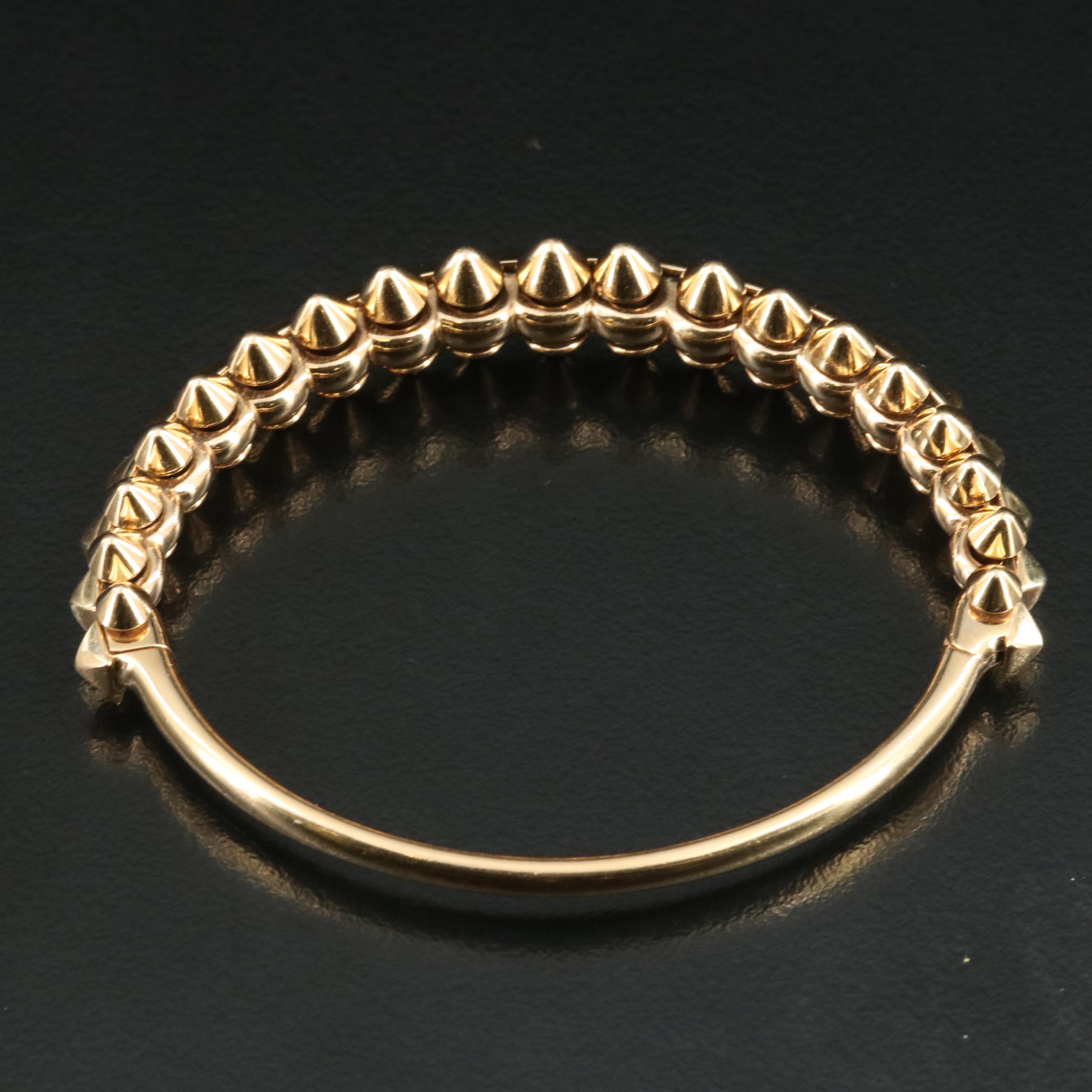 Clash de Cartier 18K Hinged Bangle