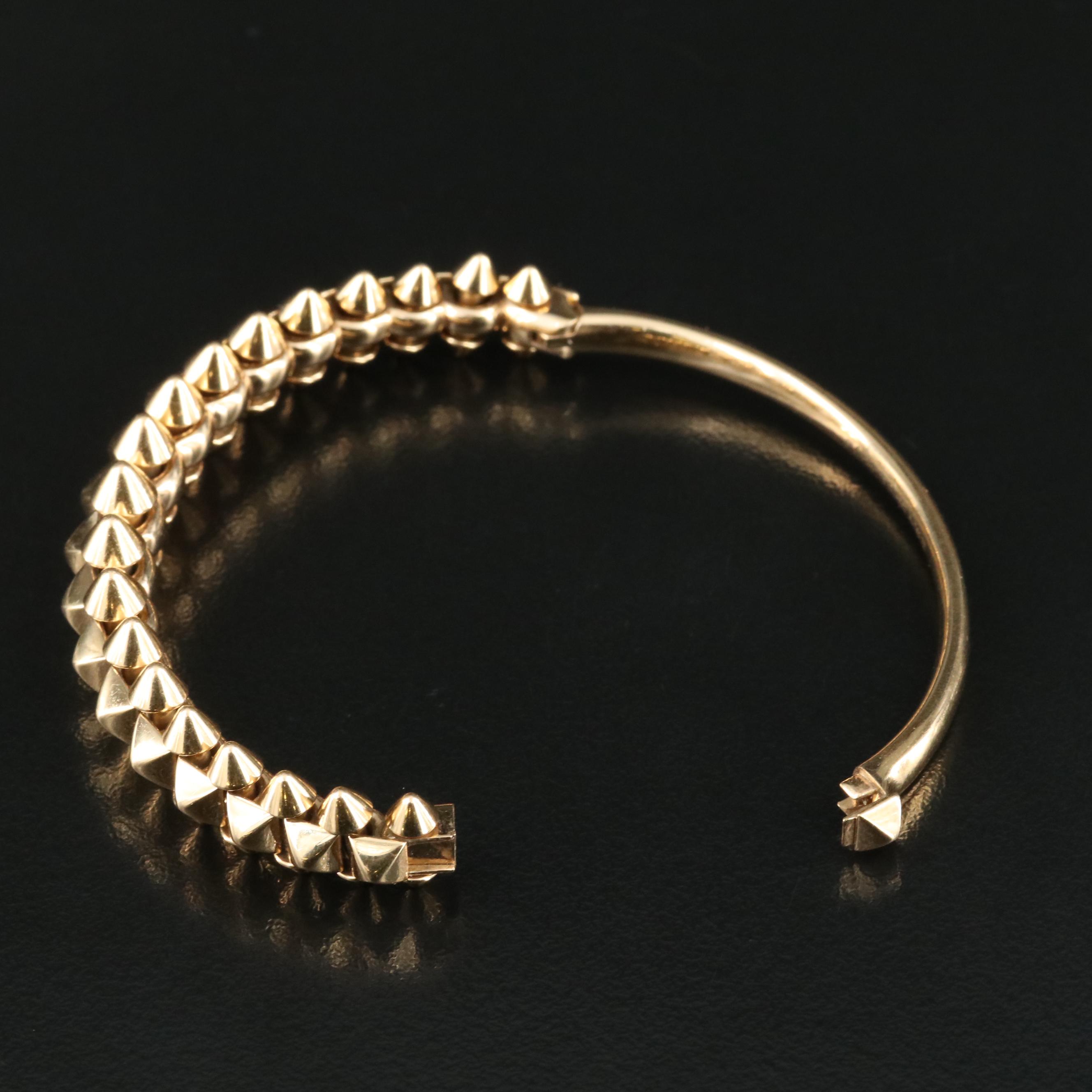 Clash de Cartier 18K Hinged Bangle