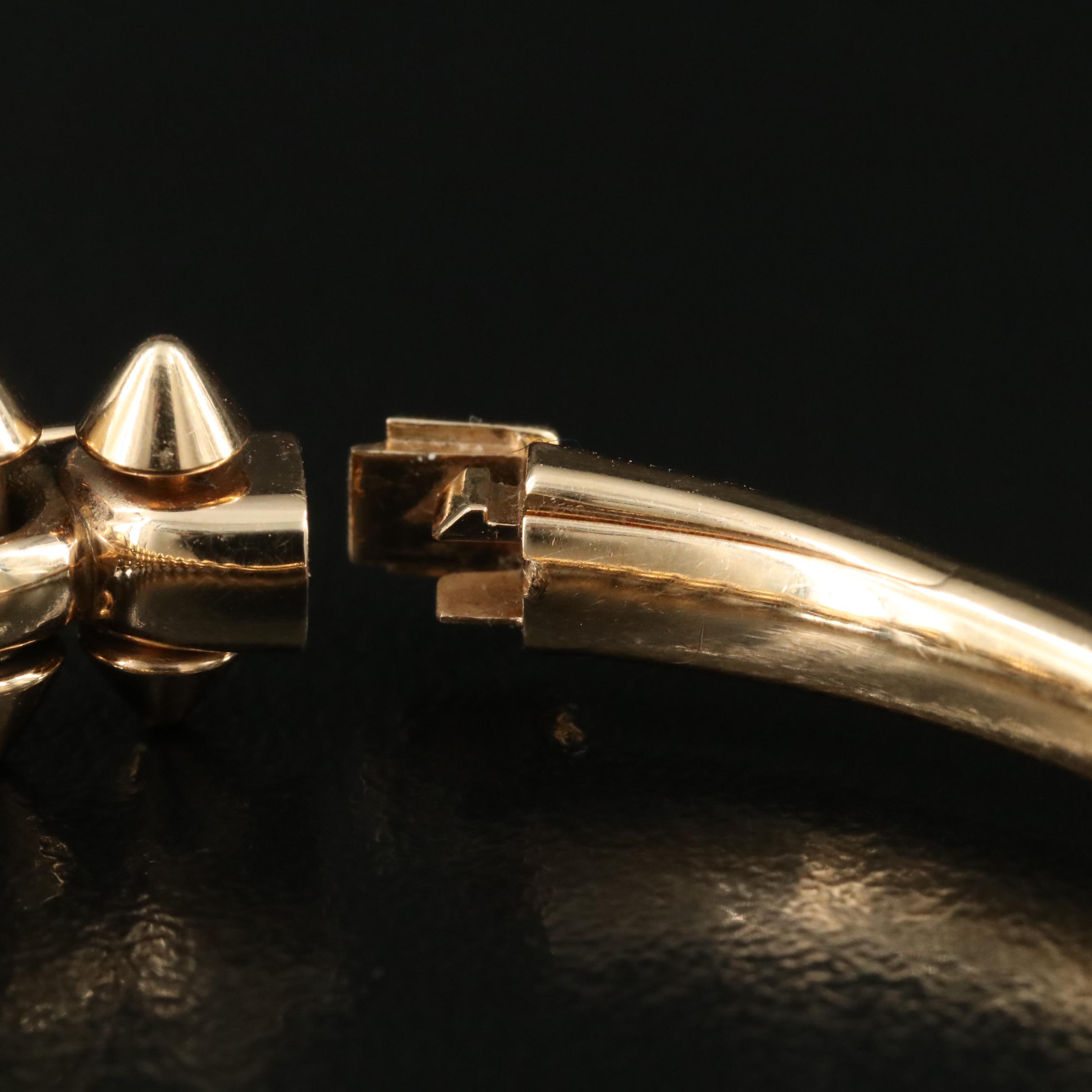 Clash de Cartier 18K Hinged Bangle